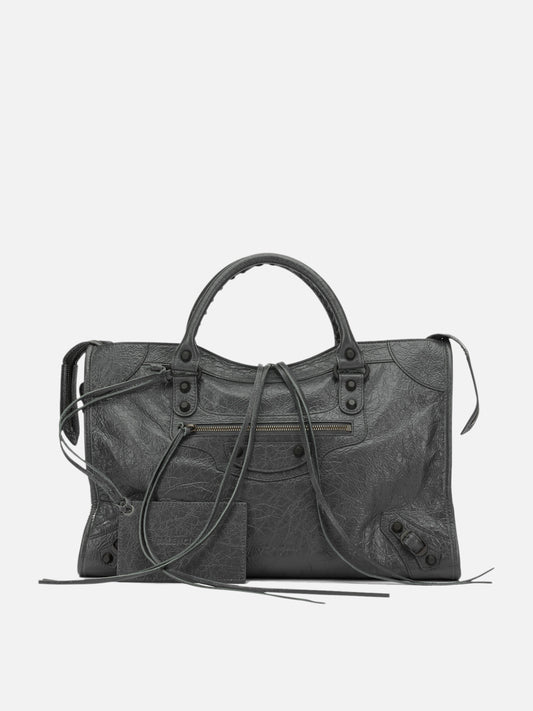 Balenciaga "Le City" Medium Shoulder Bag Grey

