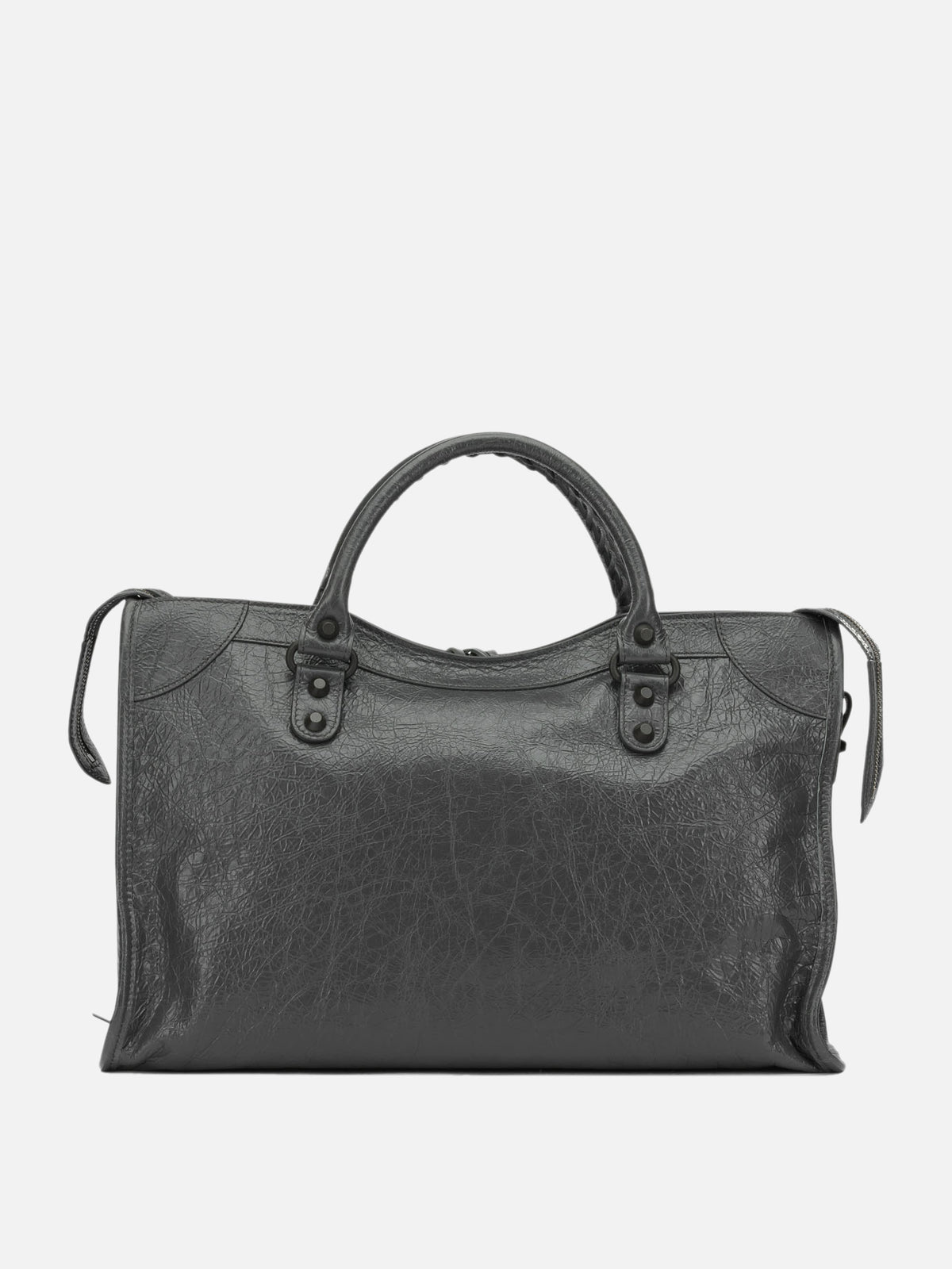 Balenciaga "Le City" Medium Shoulder Bag Grey - VIETTI