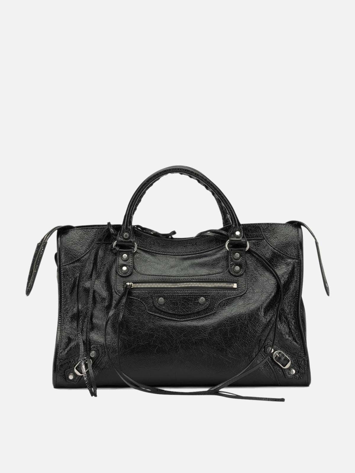 Balenciaga "Le City" Medium Shoulder Bag Black

