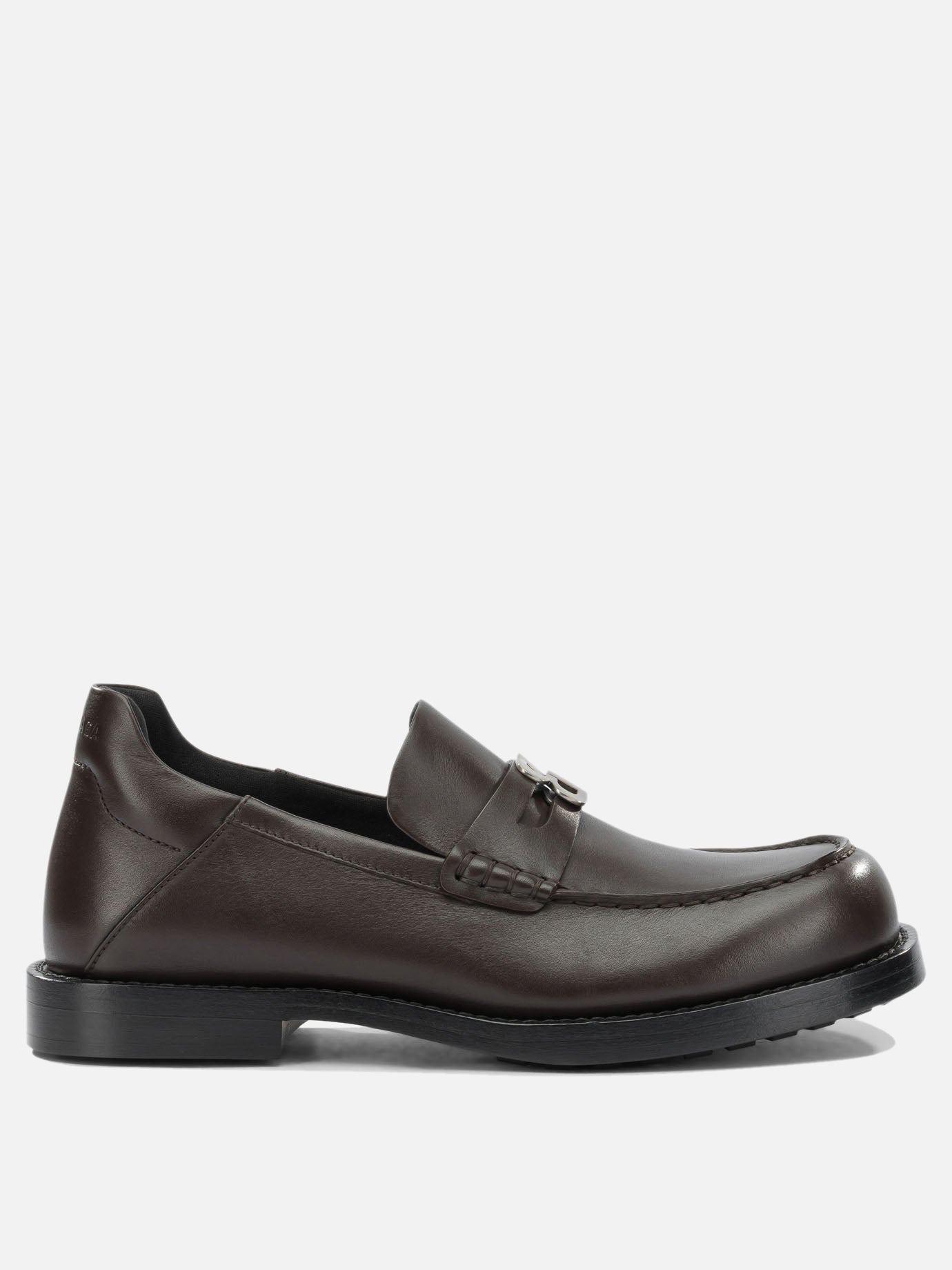 Loafers 100% calf leather  Brown - Balenciaga Women | PDP | VIETTI Online Store | Zoom-Modal

