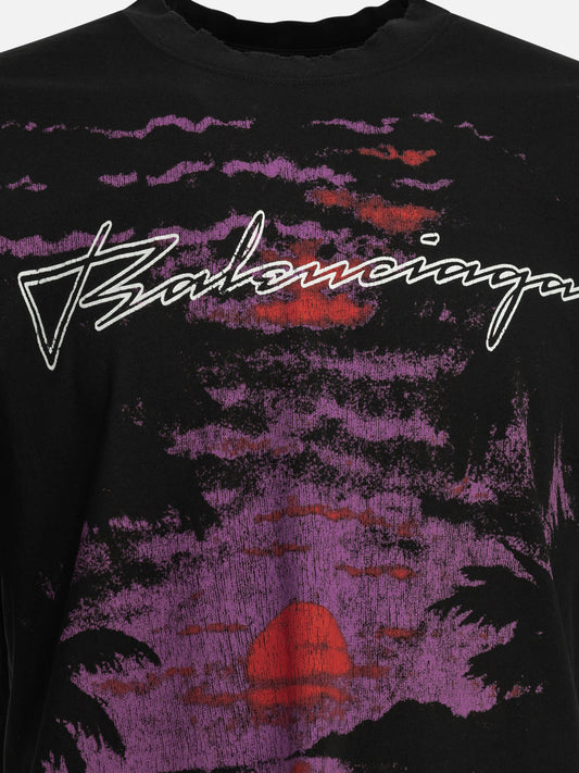 Balenciaga "Dream" crewneck t-shirt Black

