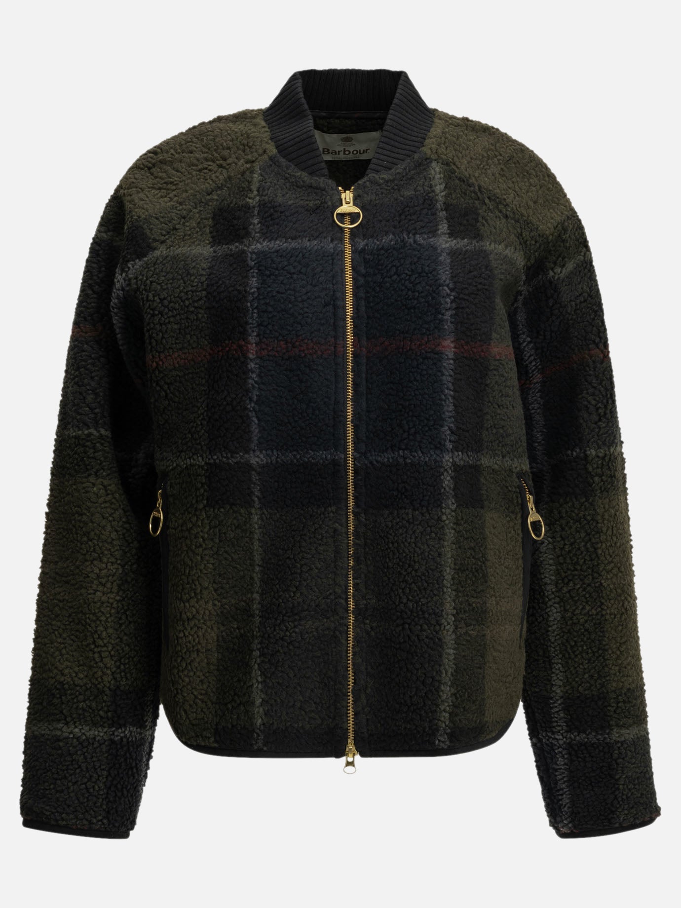 Barbour "Kirklees Fleece" Jacket Black

