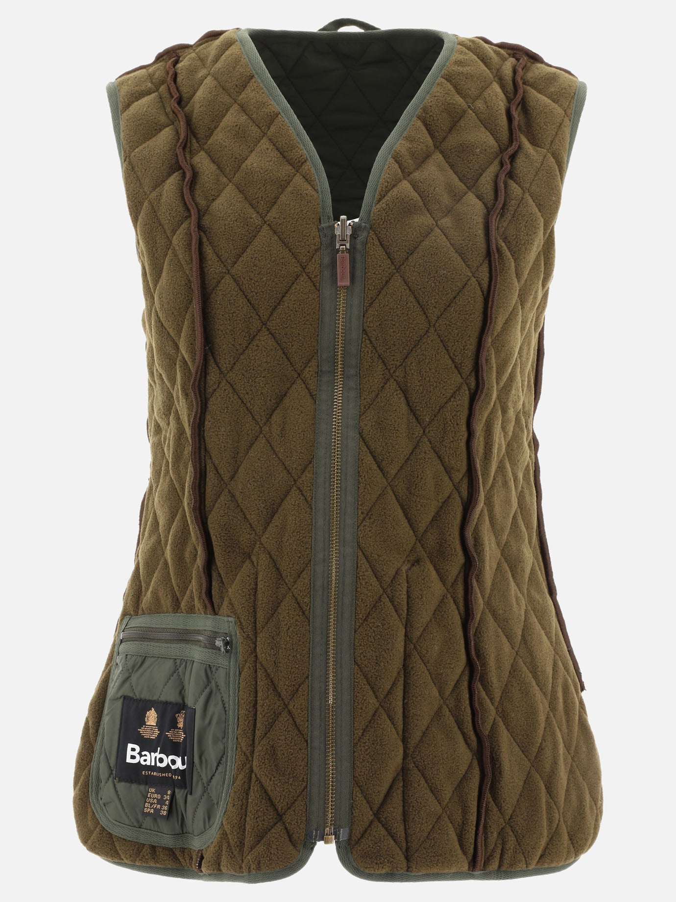 Giacche smanicate Logo  Verde - Barbour Donna | PDP | VIETTI Online Store | Zoom-Modal_4
