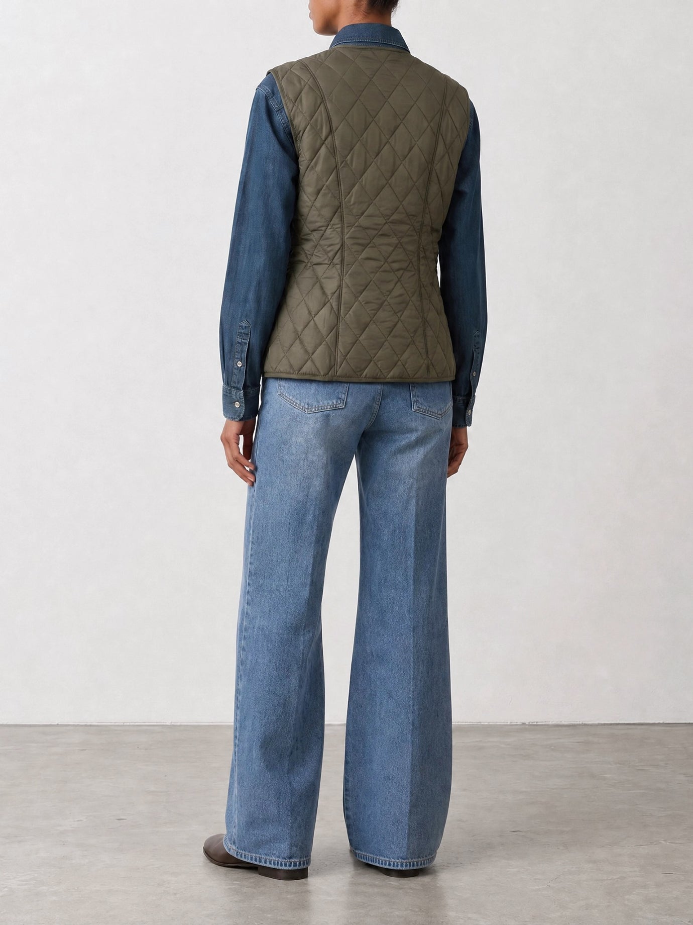 Giacche smanicate Logo  Verde - Barbour Donna | PDP | VIETTI Online Store | thumbnail_3