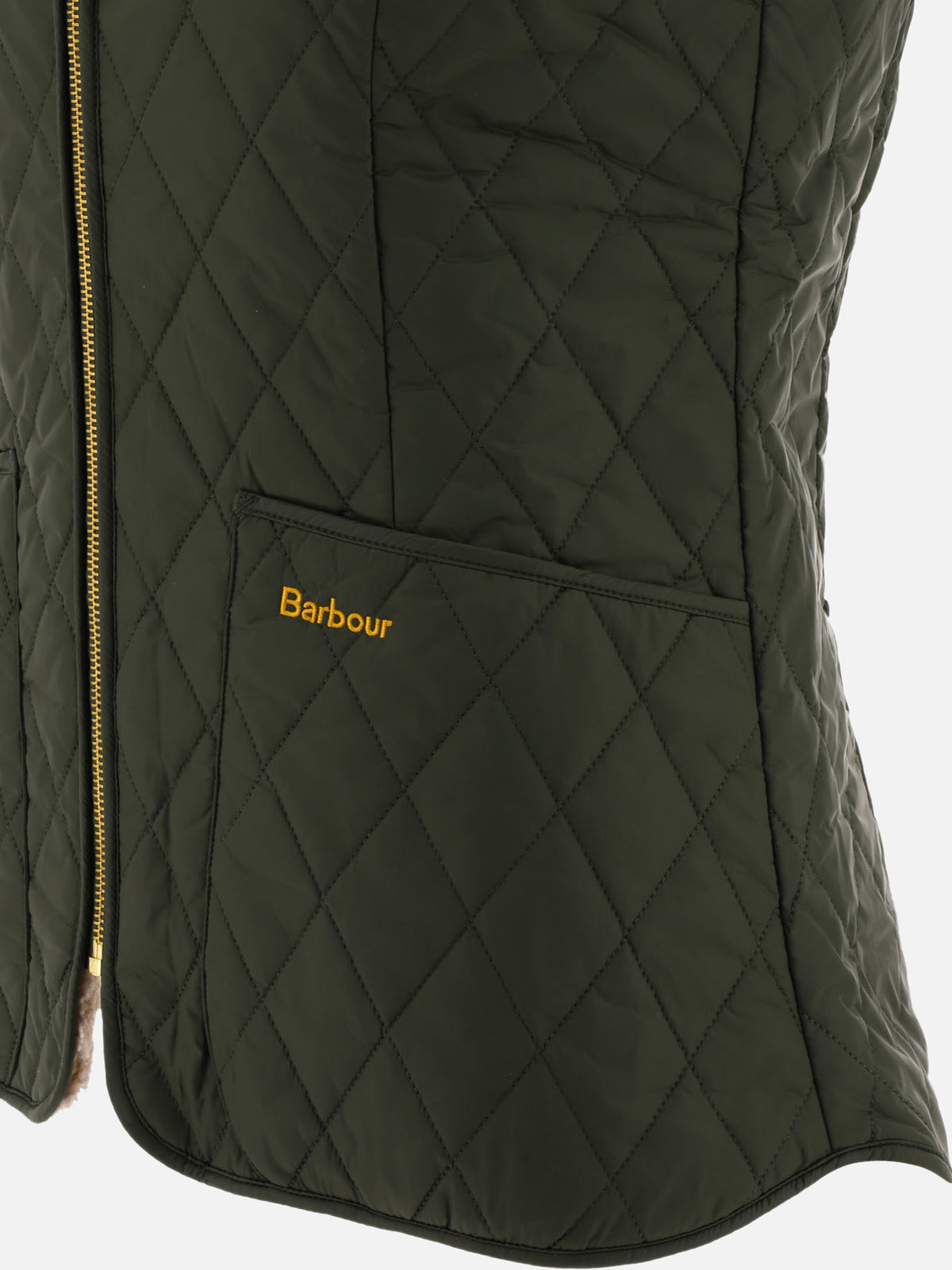 Barbour "Markenfield" Sleeveless Jacket Green - VIETTI