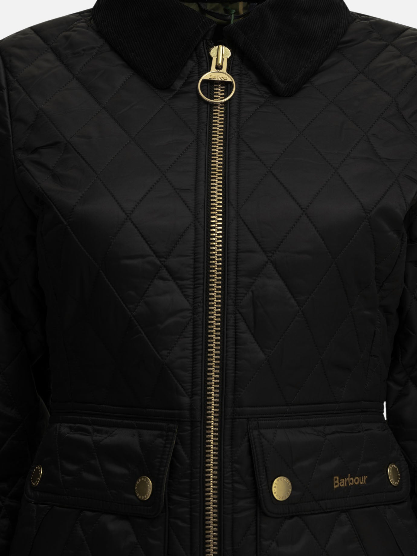 Quilted & Utility Jackets Logo  Blue - Barbour Women | PDP | VIETTI Online Store | thumbnail_5