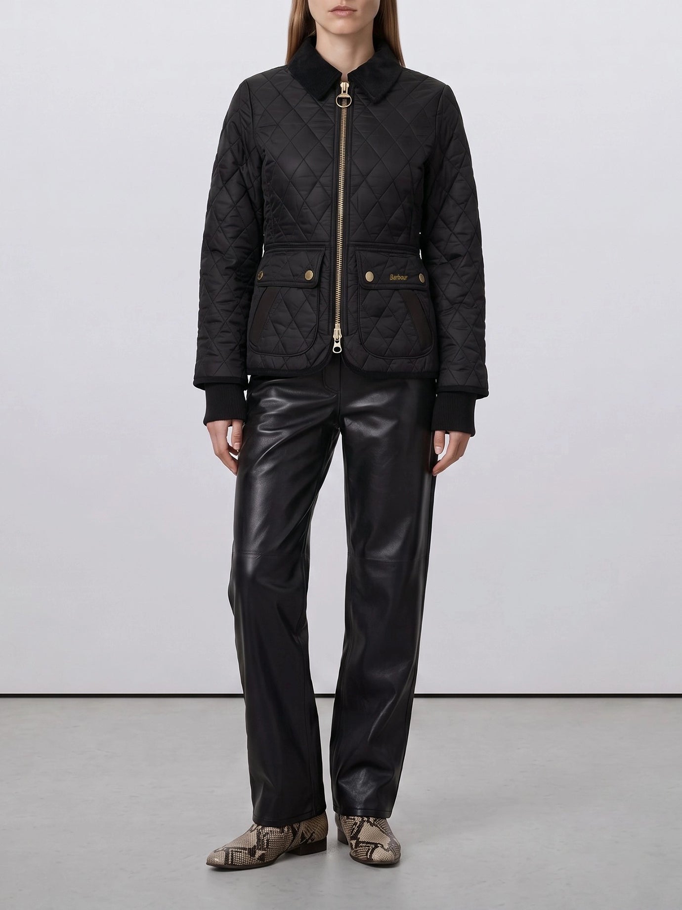 Quilted & Utility Jackets Logo  Blue - Barbour Women | PDP | VIETTI Online Store | Zoom-Modal_2
