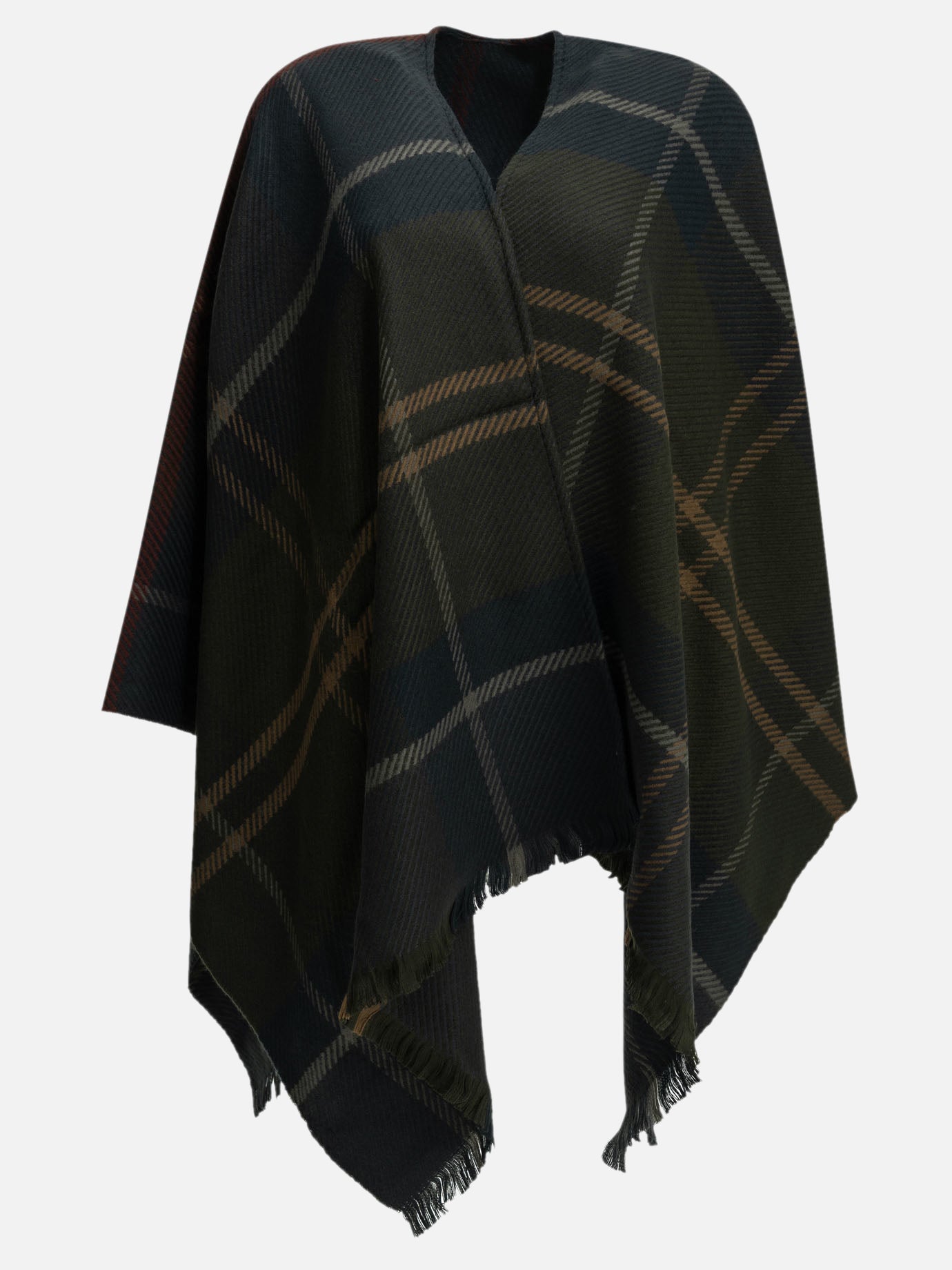 Capes 100% acrylic  Blue - Barbour Women | PDP | VIETTI Online Store | Zoom-Modal

