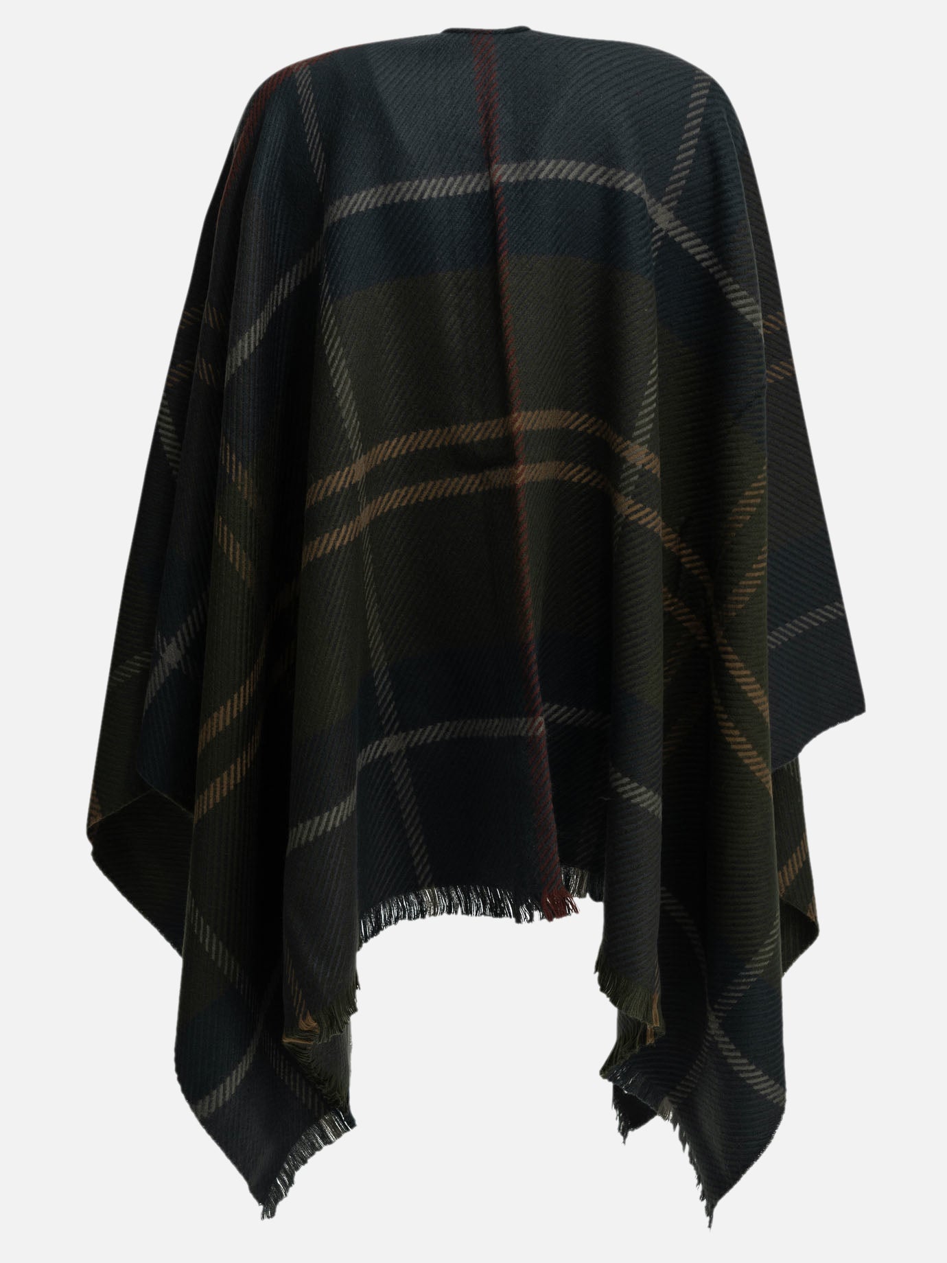 Capes 100% acrylic  Blue - Barbour Women | PDP | VIETTI Online Store | thumbnail_2