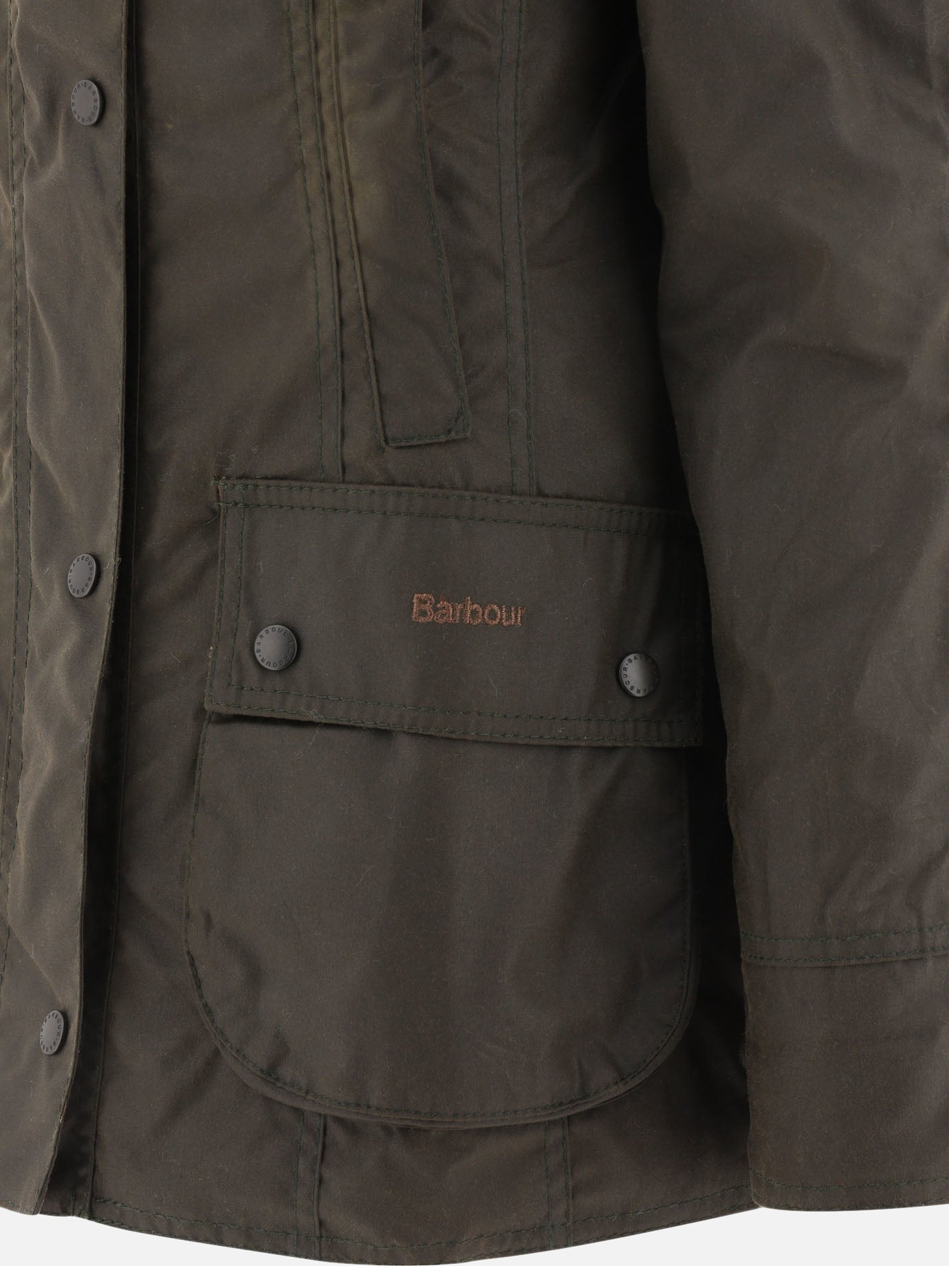 Giacche leggere & Trapuntate Solid colour  Verde - Barbour Donna | PDP | VIETTI Online Store | thumbnail_4