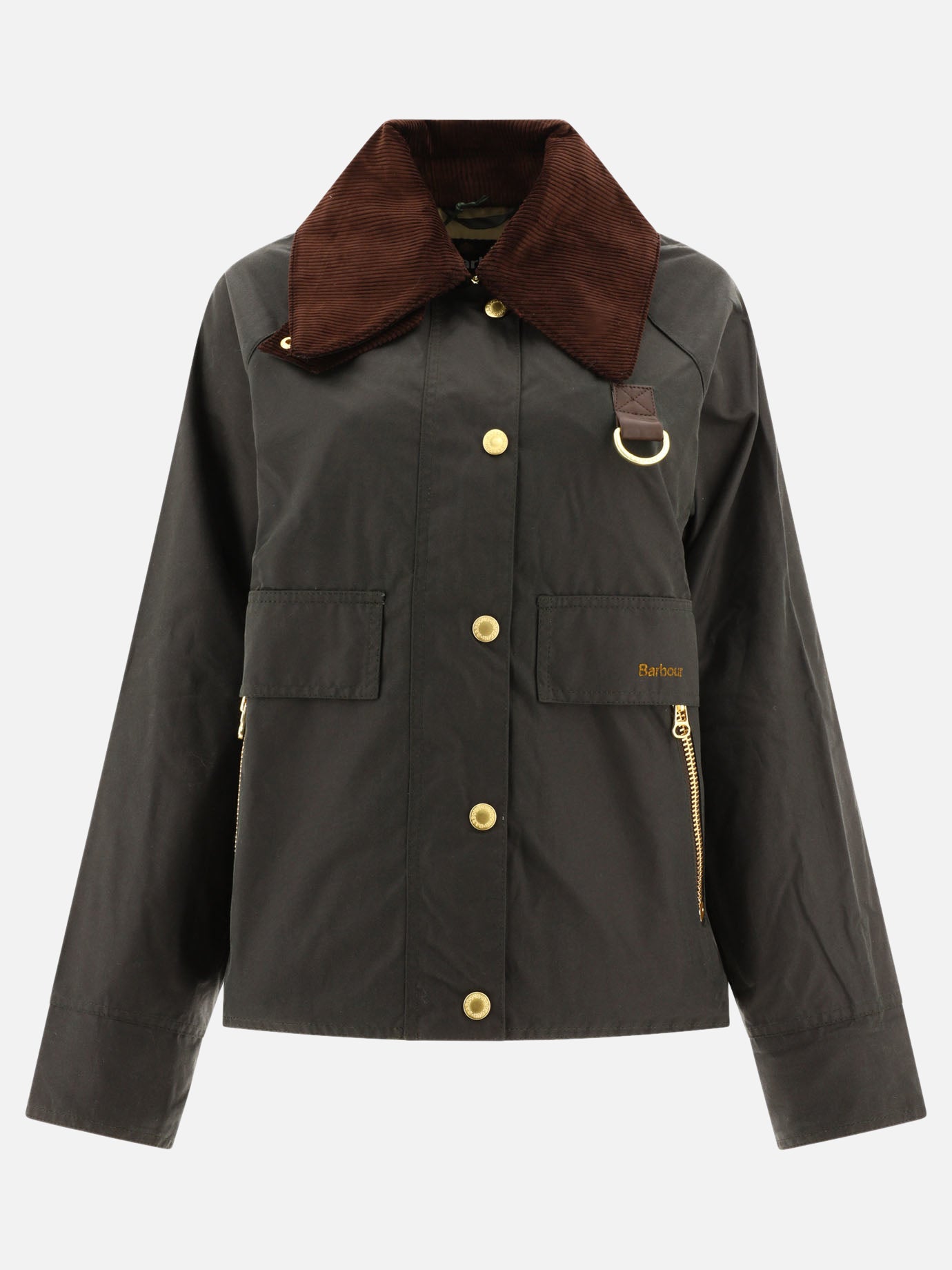 Quilted & Utility Jackets Logo  Green - Barbour Women | PDP | VIETTI Online Store | thumbnail