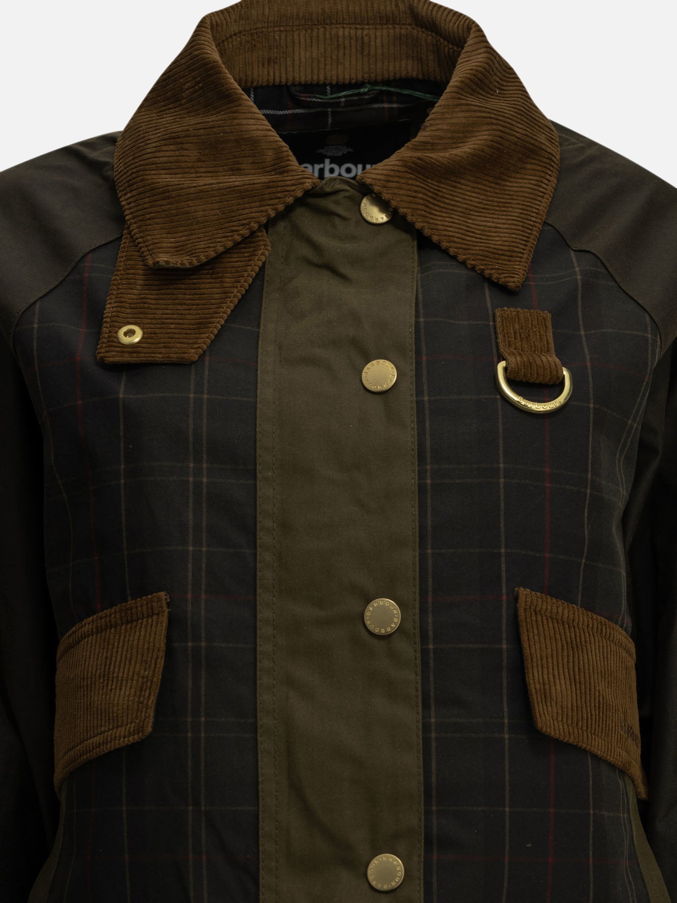 Quilted & Utility Jackets Plaid  Green - Barbour Women | PDP | VIETTI Online Store | thumbnail_3