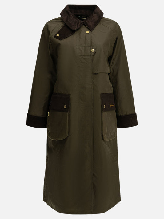 Raincoats & Trench coats Solid colour  Brown - Barbour Women | PDP | VIETTI Online Store 
