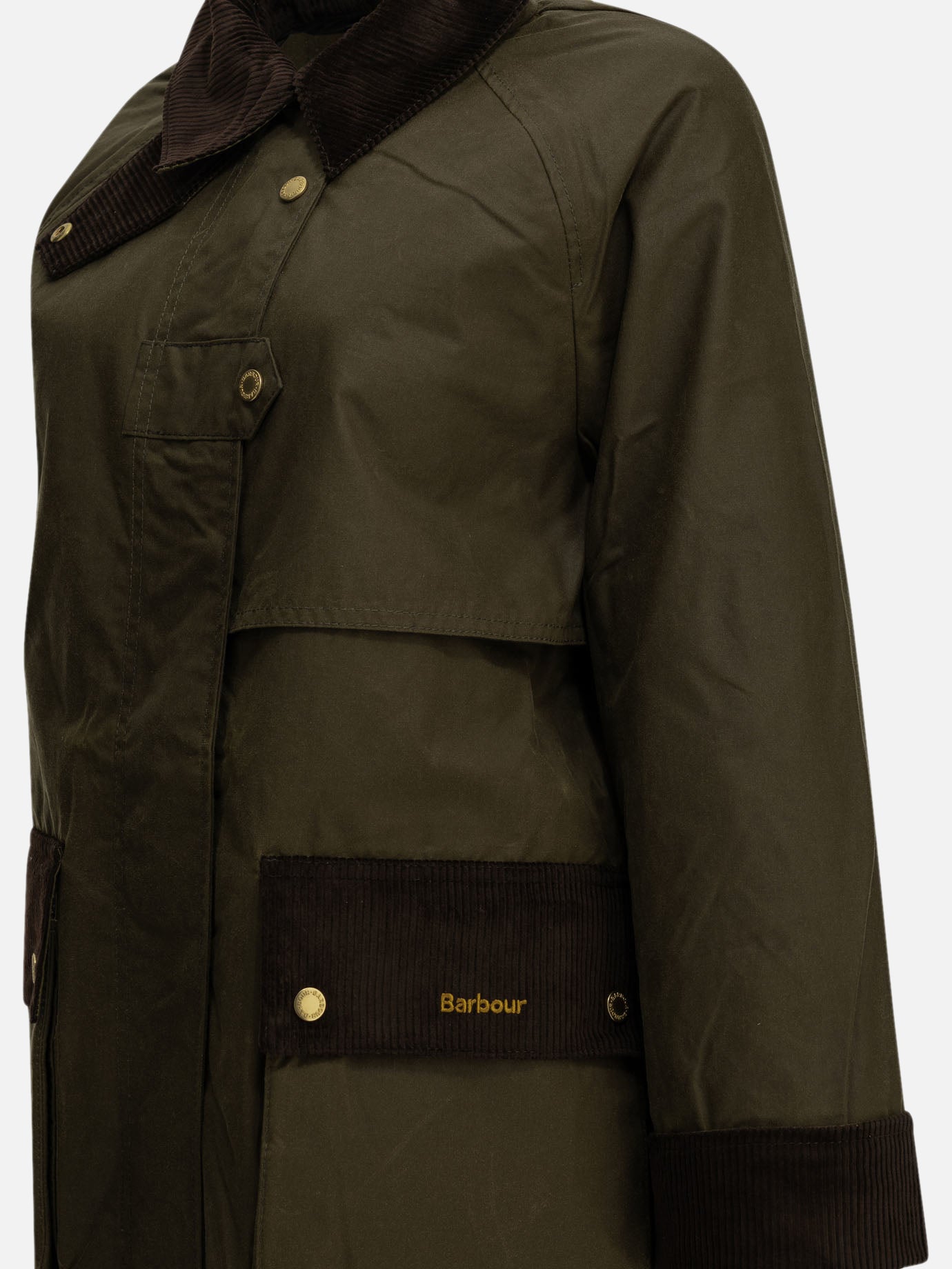 Raincoats & Trench coats Solid colour  Brown - Barbour Women | PDP | VIETTI Online Store | thumbnail_3