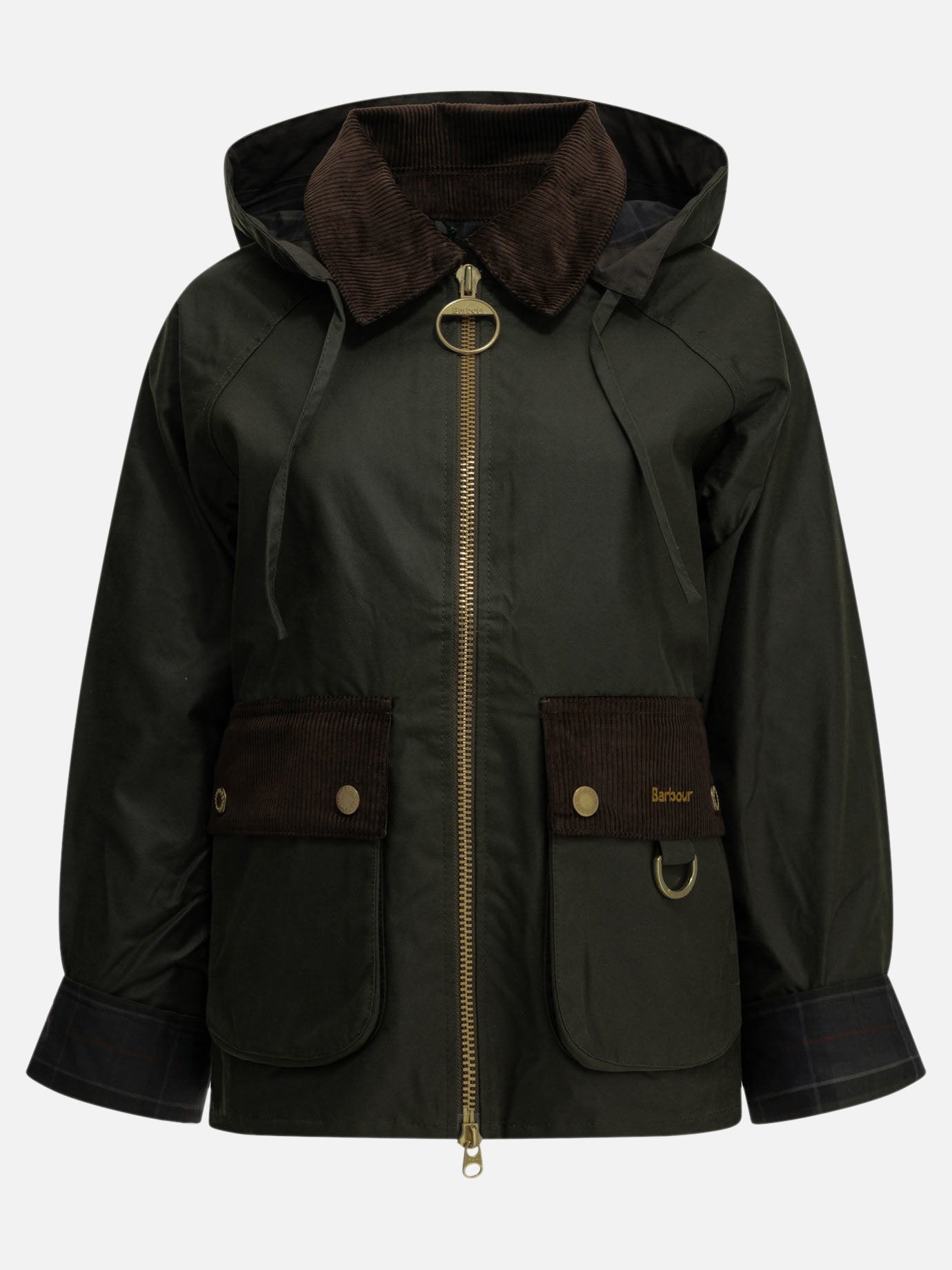 Quilted & Utility Jackets Logo  Green - Barbour Women | PDP | VIETTI Online Store | thumbnail