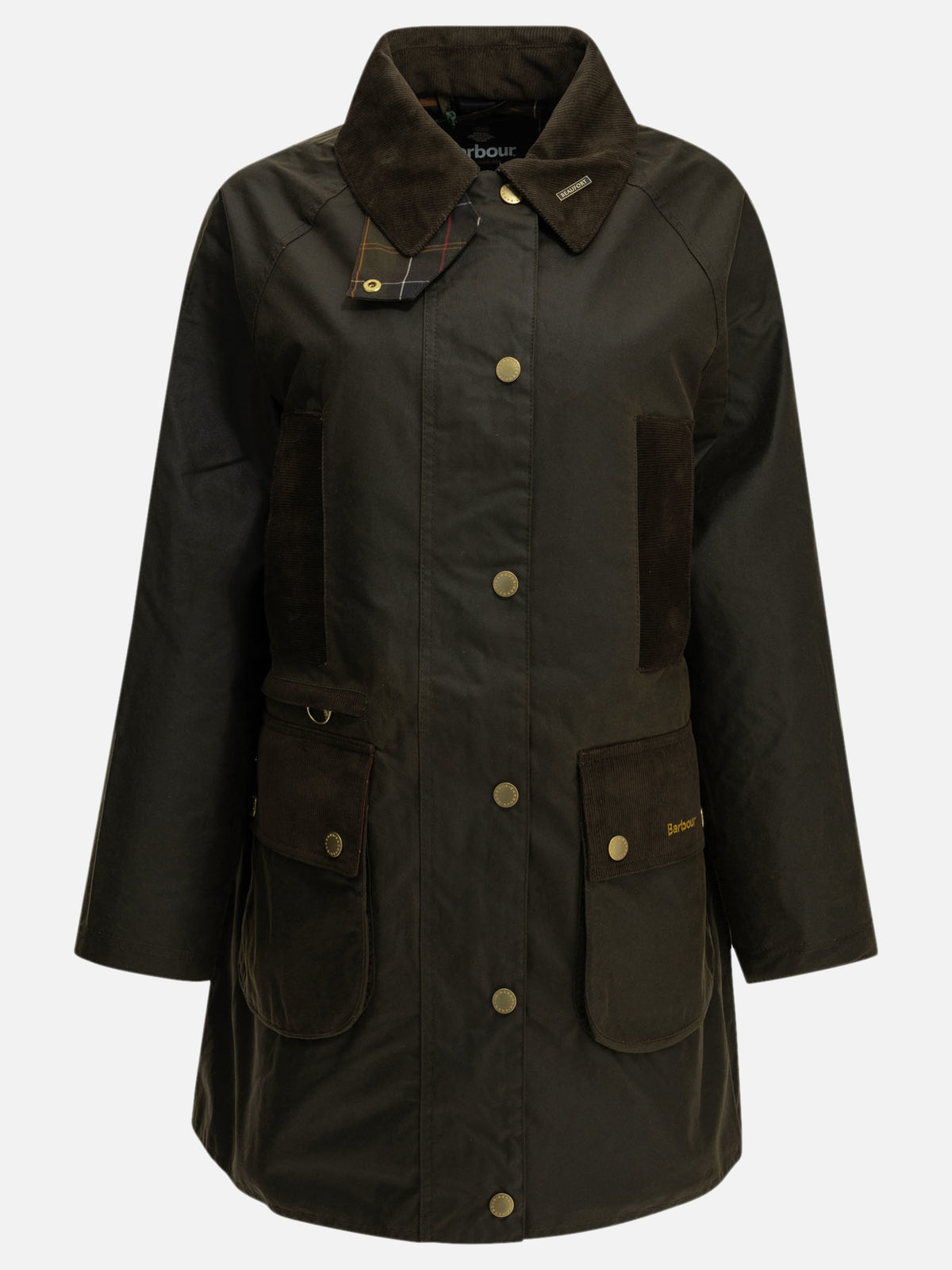 Barbour "Modern Beaufort" Raincoat Brown - VIETTI