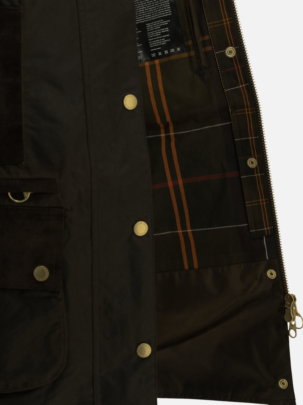 Barbour "Modern Beaufort" Raincoat Brown - VIETTI