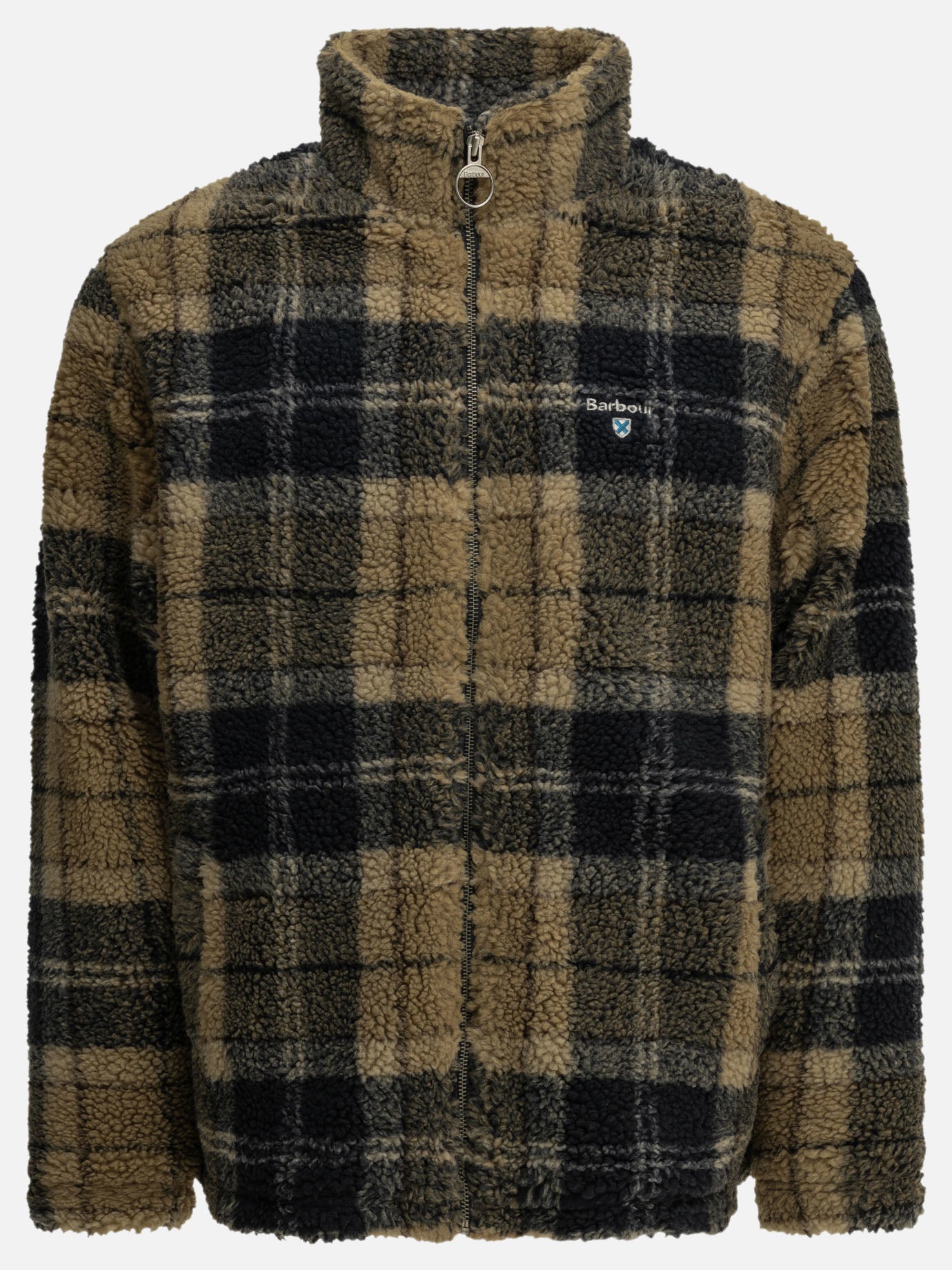 Fleece jackets Plaid  Black - Barbour Men | PDP | VIETTI Online Store | thumbnail
