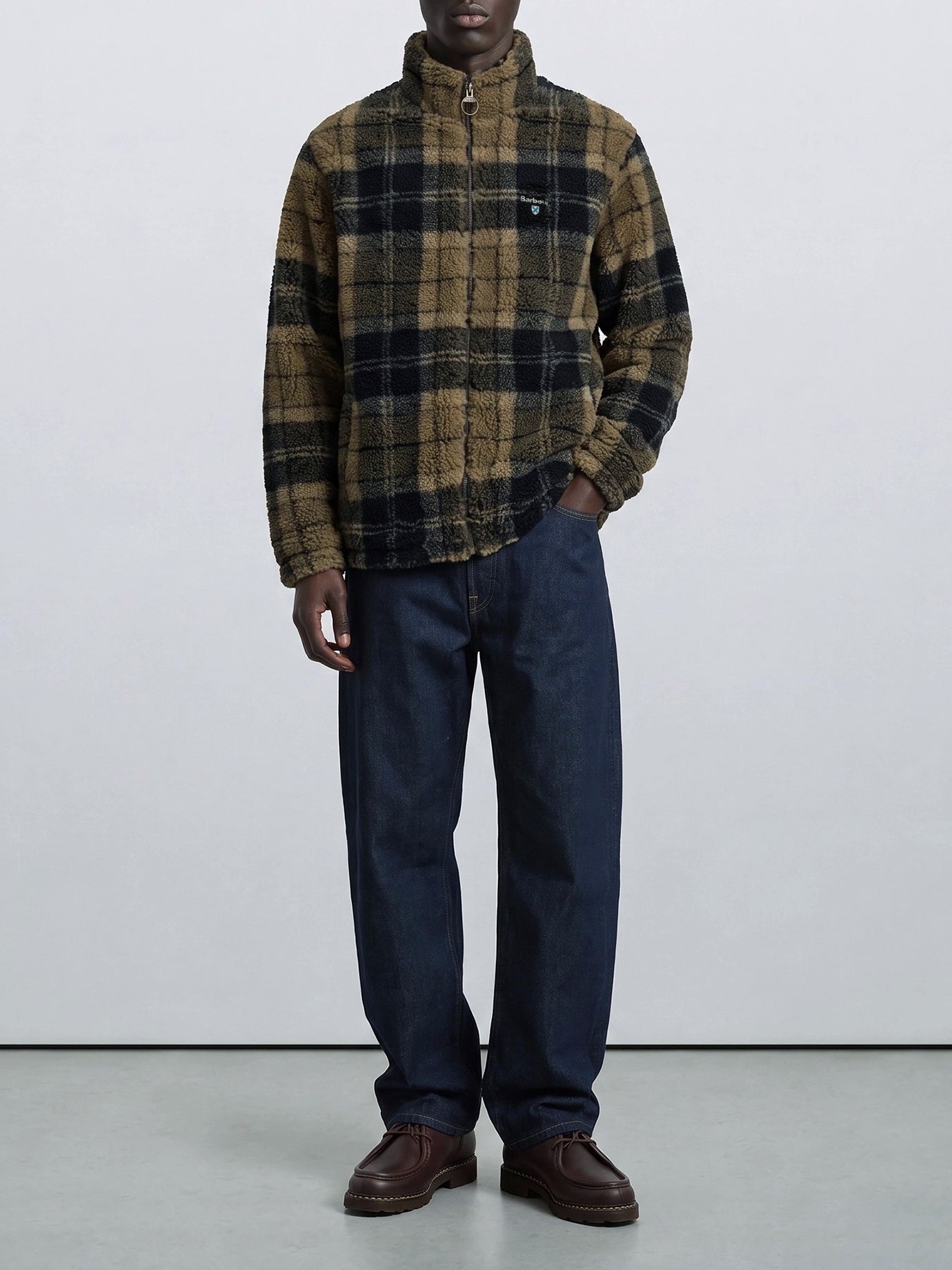 Fleece jackets Plaid  Black - Barbour Men | PDP | VIETTI Online Store | Zoom-Modal_2
