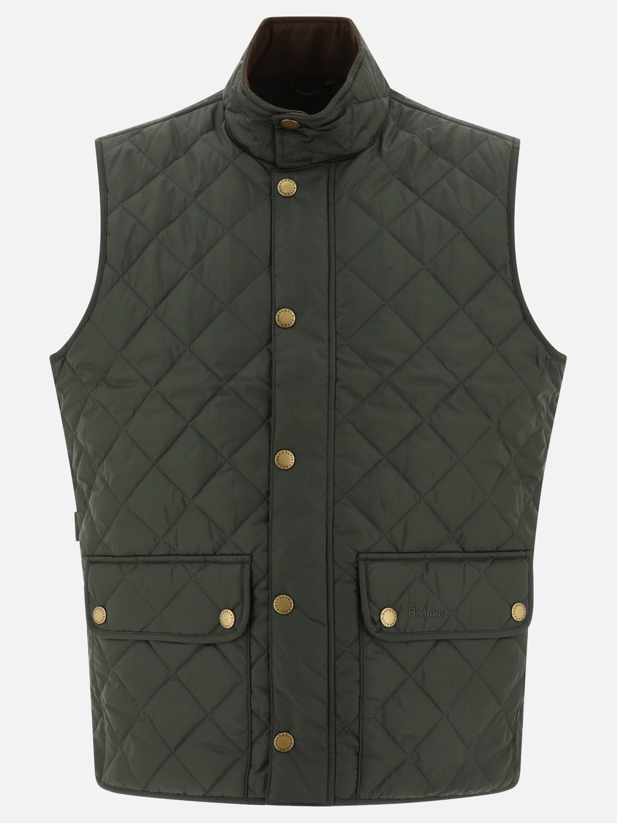 Barbour "New Lowerdale" Sleeveless jacket Green - VIETTI