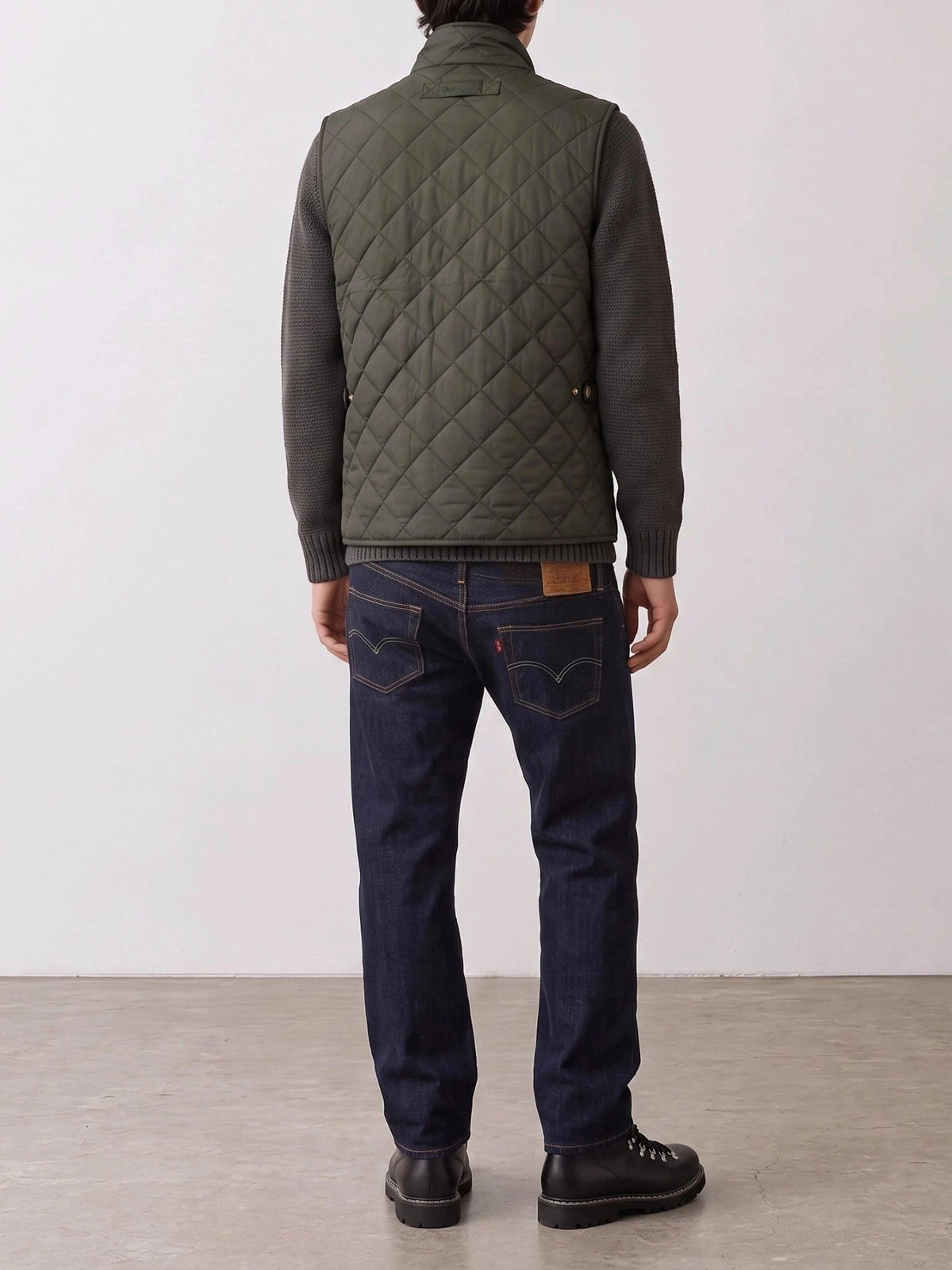 Barbour "New Lowerdale" Sleeveless jacket Green - VIETTI