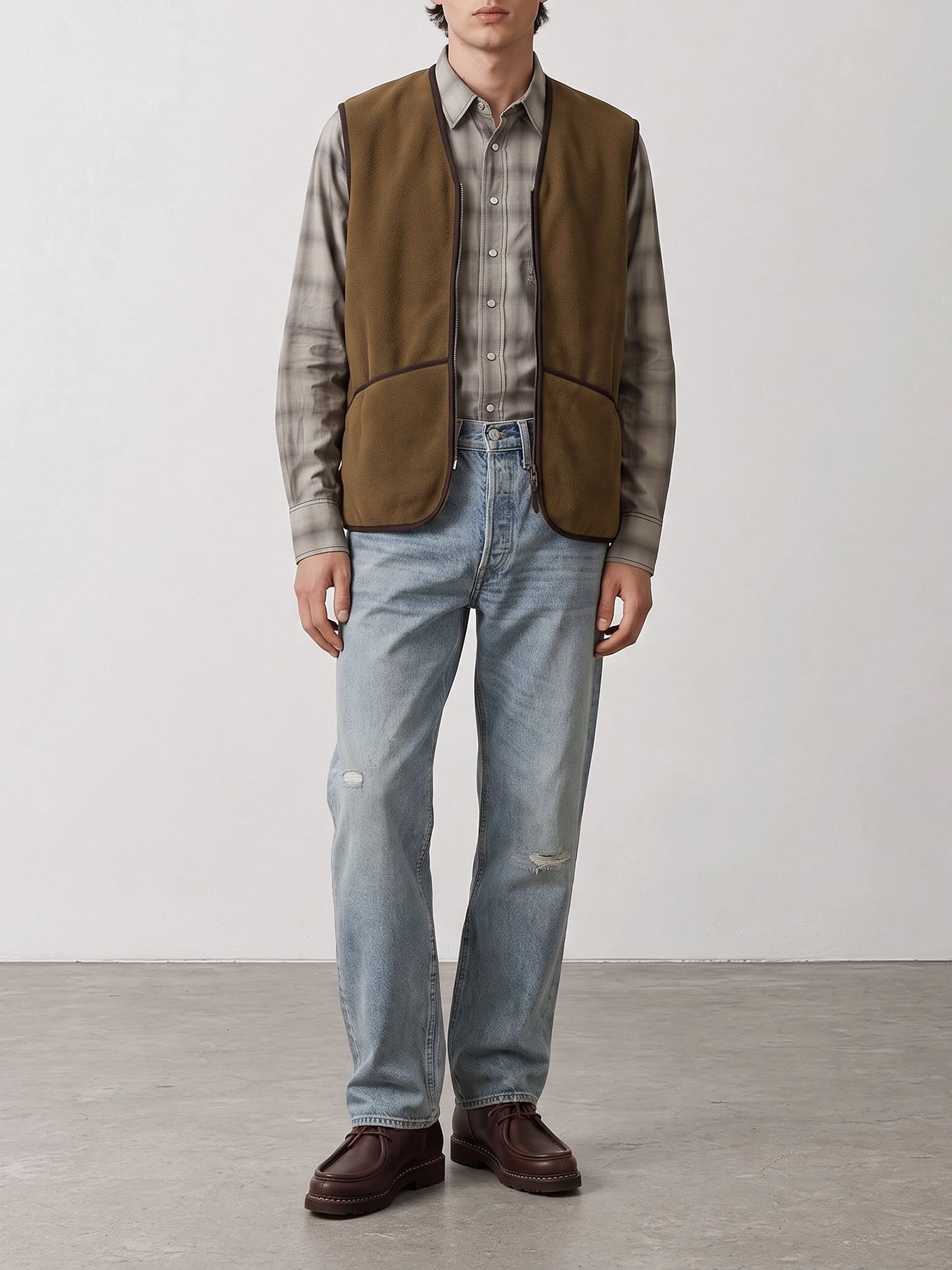 Vest jackets Logo  Brown - Barbour Men | PDP | VIETTI Online Store | Zoom-Modal_2
