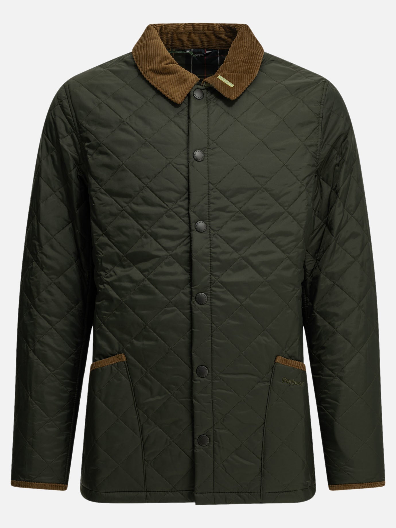 Quilted & Utility Jackets Logo  Green - Barbour Men | PDP | VIETTI Online Store | thumbnail