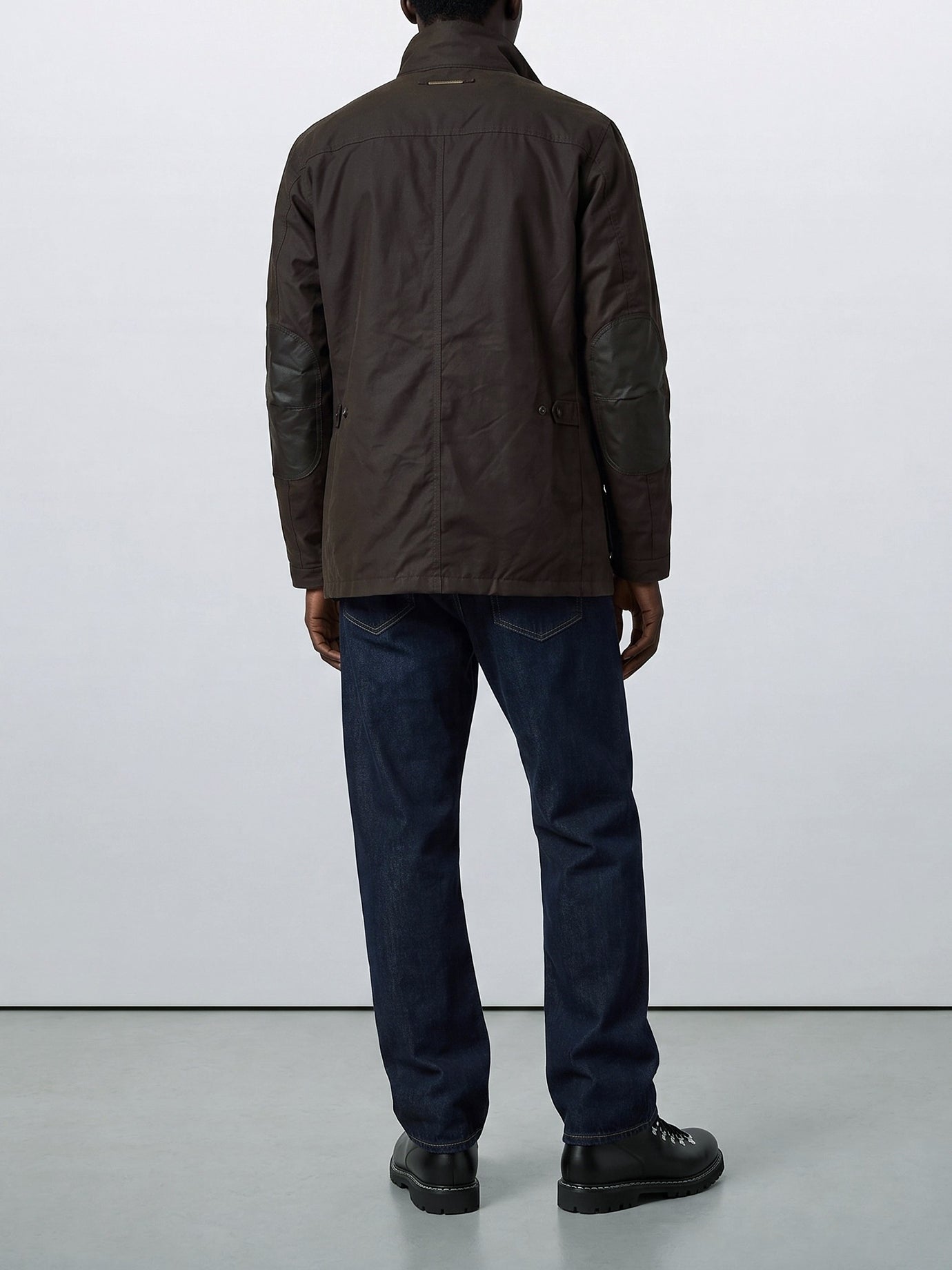 Quilted & Utility Jackets Logo  Brown - Barbour Men | PDP | VIETTI Online Store | thumbnail_3