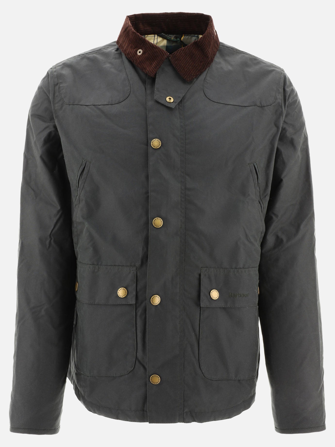 Giacche leggere & Trapuntate Logo  Verde - Barbour Uomo | PDP | VIETTI Online Store | Zoom-Modal
