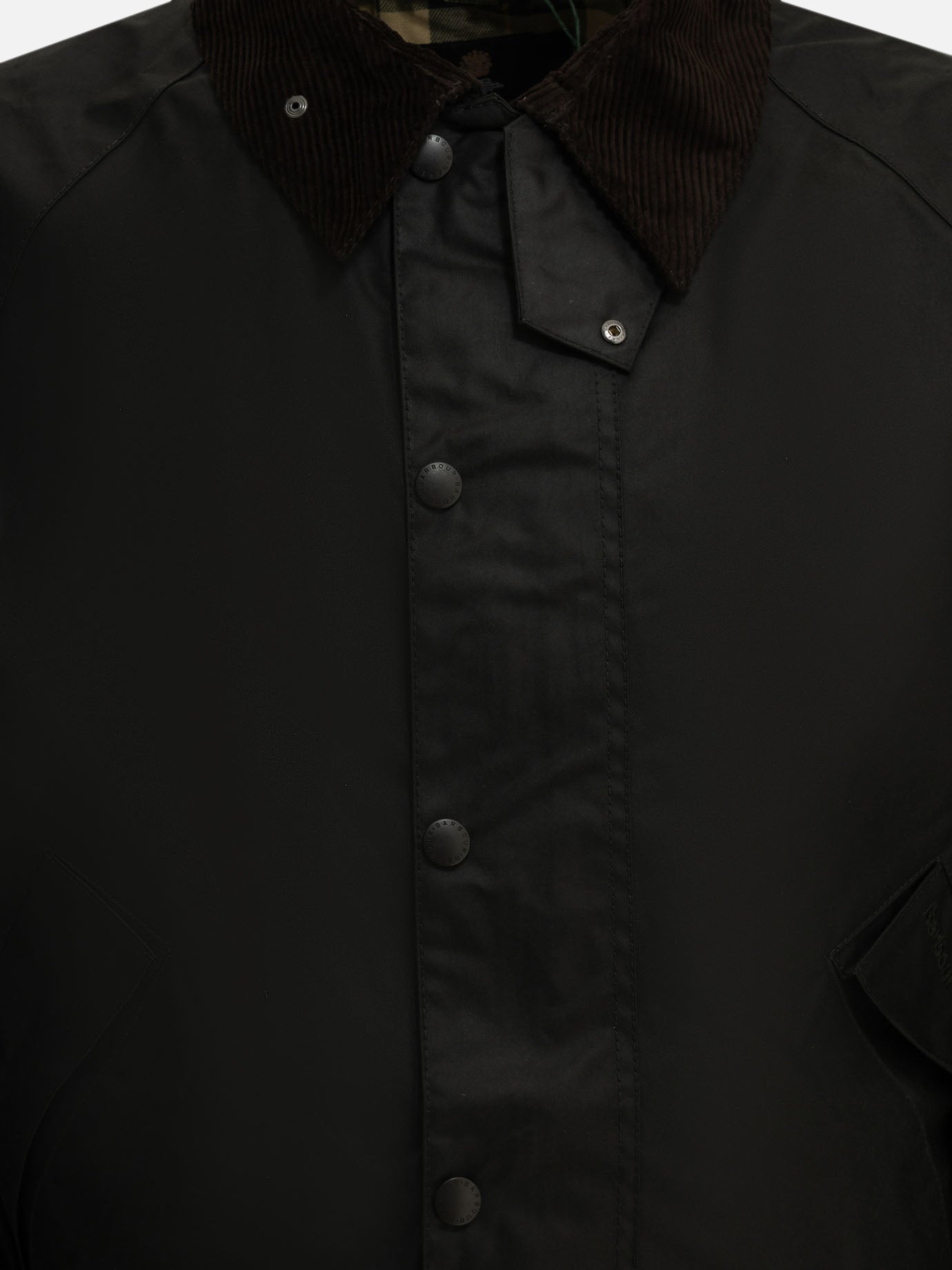 Quilted & Utility Jackets Solid colour  Green - Barbour Men | PDP | VIETTI Online Store | thumbnail_3
