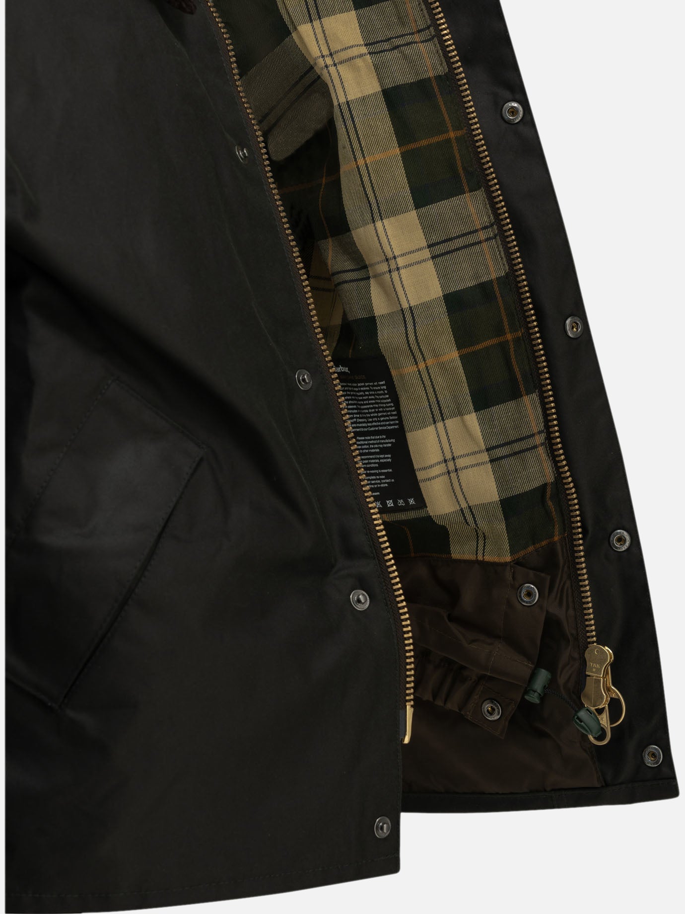 Quilted & Utility Jackets Solid colour  Green - Barbour Men | PDP | VIETTI Online Store | thumbnail_4