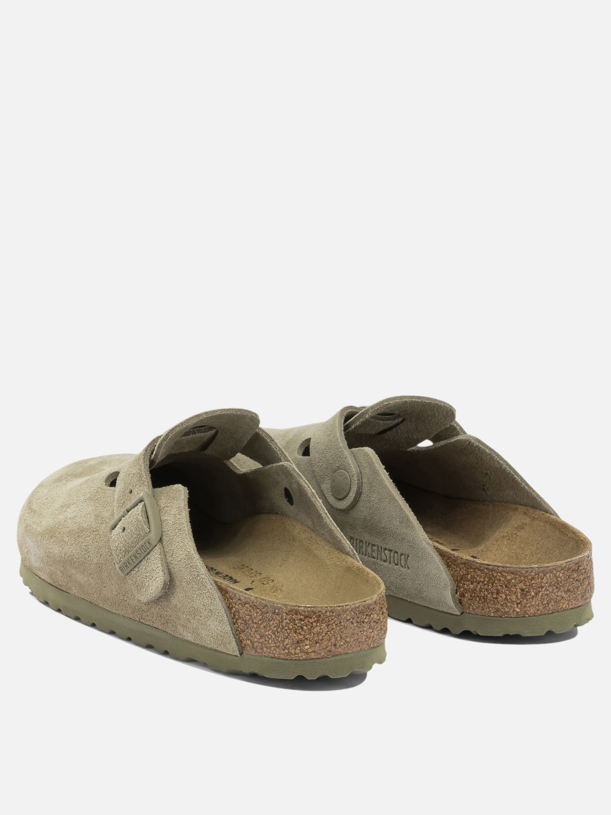 Birkenstock Sabot "Boston" Beige - VIETTI