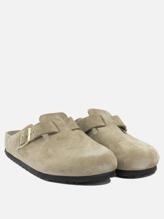 Birkenstock "Boston BS" Clogs Beige

