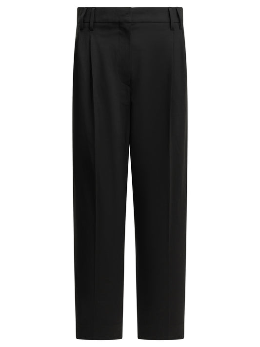 Tailored trousers Solid colour  Black - Brunello Cucinelli Women | PLP | VIETTI Online Store 
