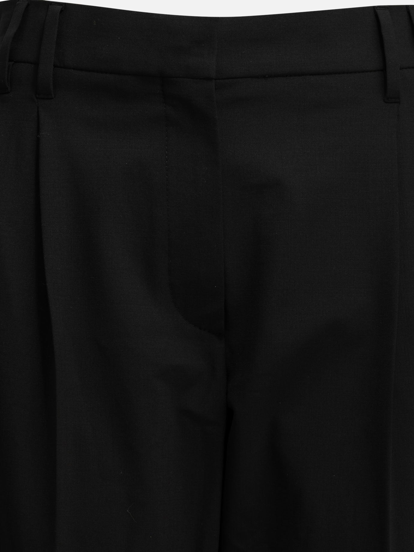 Tailored trousers Solid colour  Black - Brunello Cucinelli Women | PDP | VIETTI Online Store | thumbnail_3