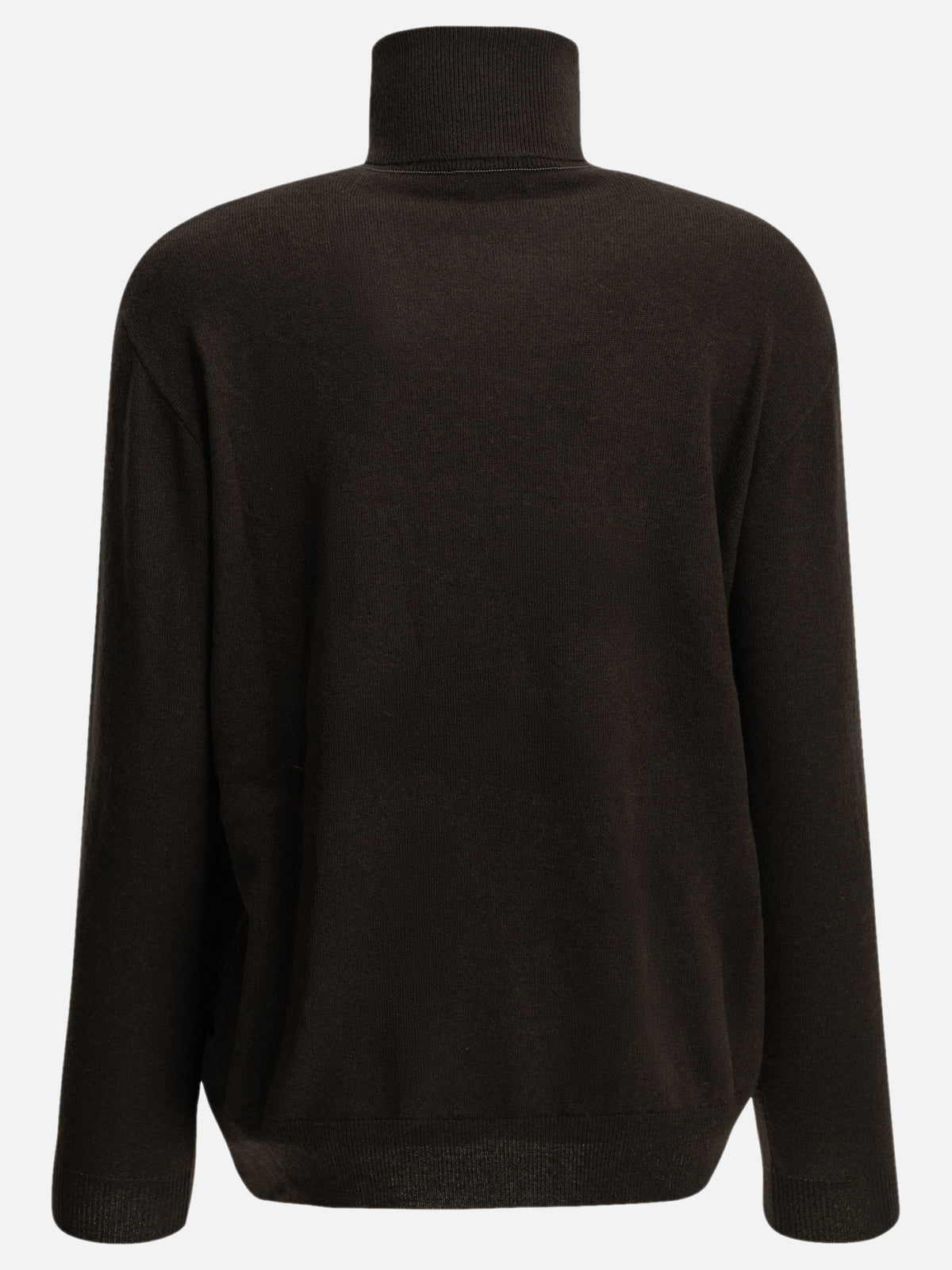 Brunello Cucinelli Cashmere turtleneck sweater Brown - VIETTI