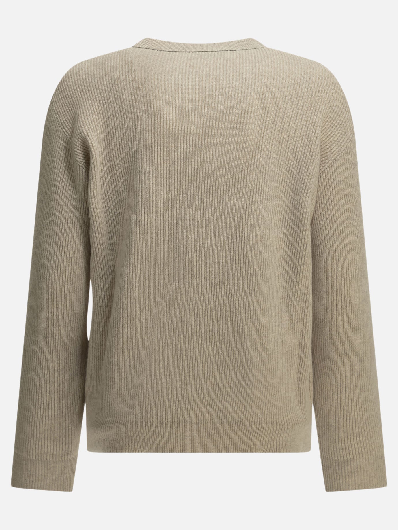 Crewneck sweaters Solid colour  Beige - Brunello Cucinelli Women | PDP | VIETTI Online Store | thumbnail_4