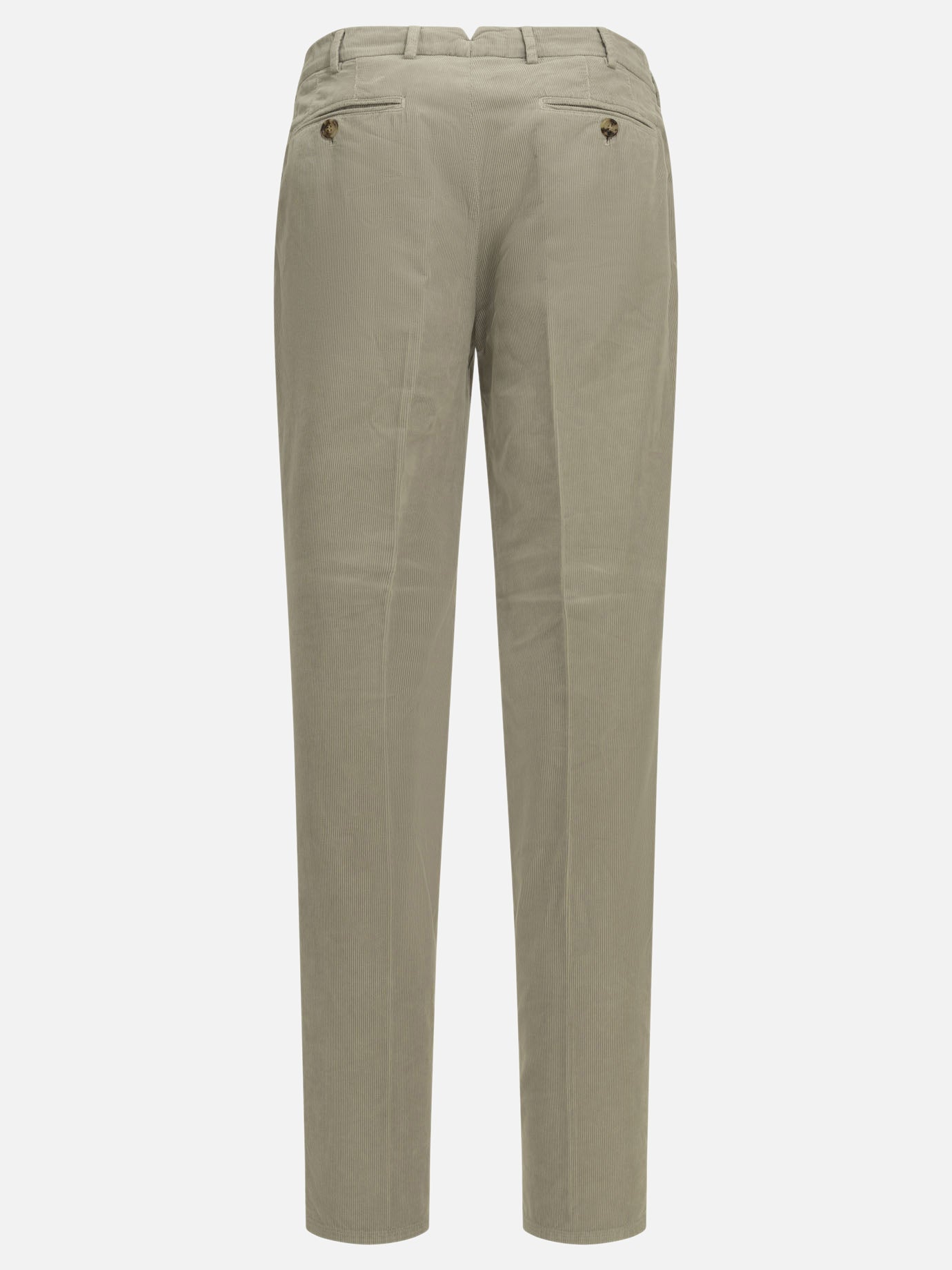 Tailored trousers Solid colour  Grey - Brunello Cucinelli Men | PDP | VIETTI Online Store | thumbnail_4