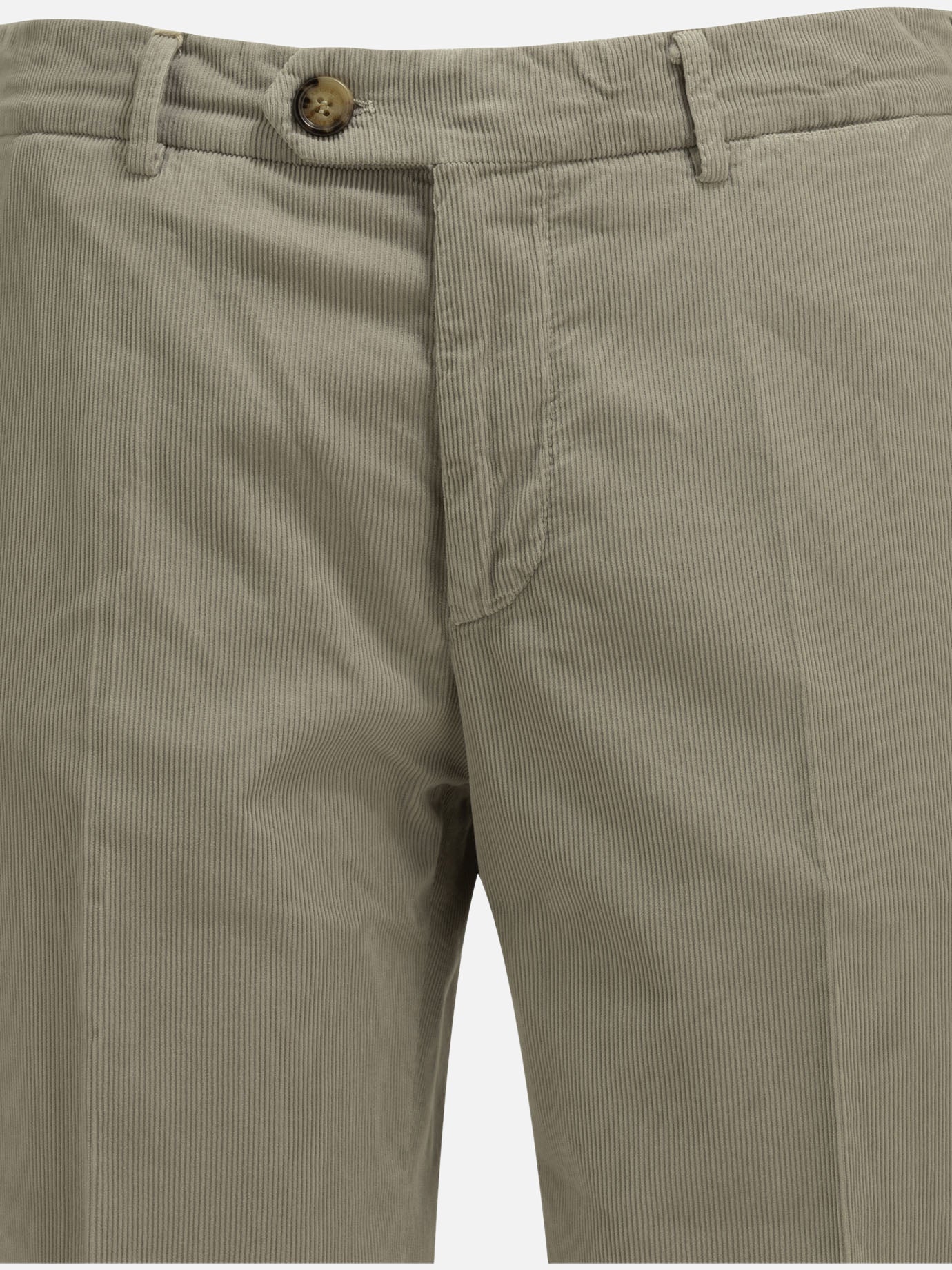 Tailored trousers Solid colour  Grey - Brunello Cucinelli Men | PDP | VIETTI Online Store | Zoom-Modal_5
