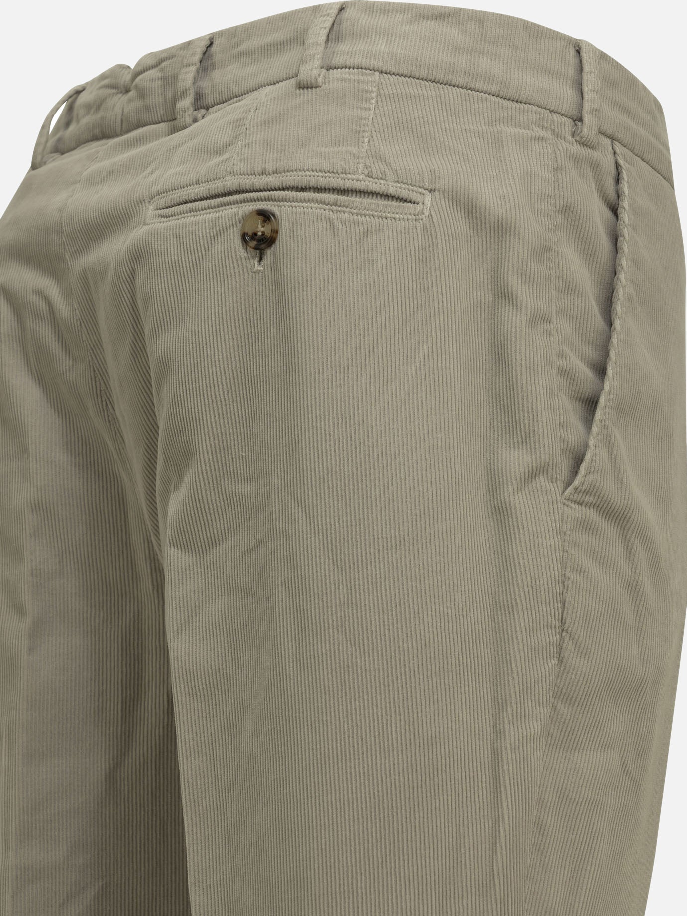 Tailored trousers Solid colour  Grey - Brunello Cucinelli Men | PDP | VIETTI Online Store | thumbnail_6