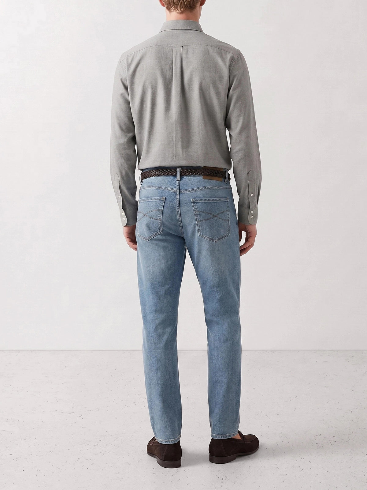 Brunello Cucinelli Straight-leg jeans Blue - VIETTI