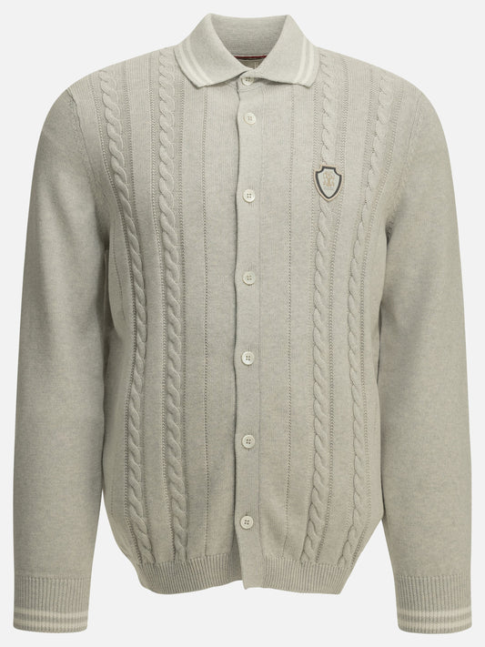 Cardigans Logo  Grey - Brunello Cucinelli Men | PLP | VIETTI Online Store 
