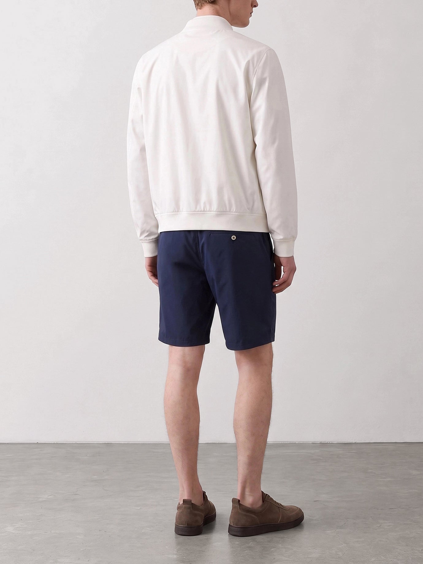 Full zip sweatshirts Logo  White - Brunello Cucinelli Men | PDP | VIETTI Online Store | Zoom-Modal_3
