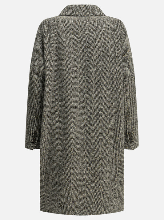 Brunello Cucinelli "Dazzling" Long Coat Grey


