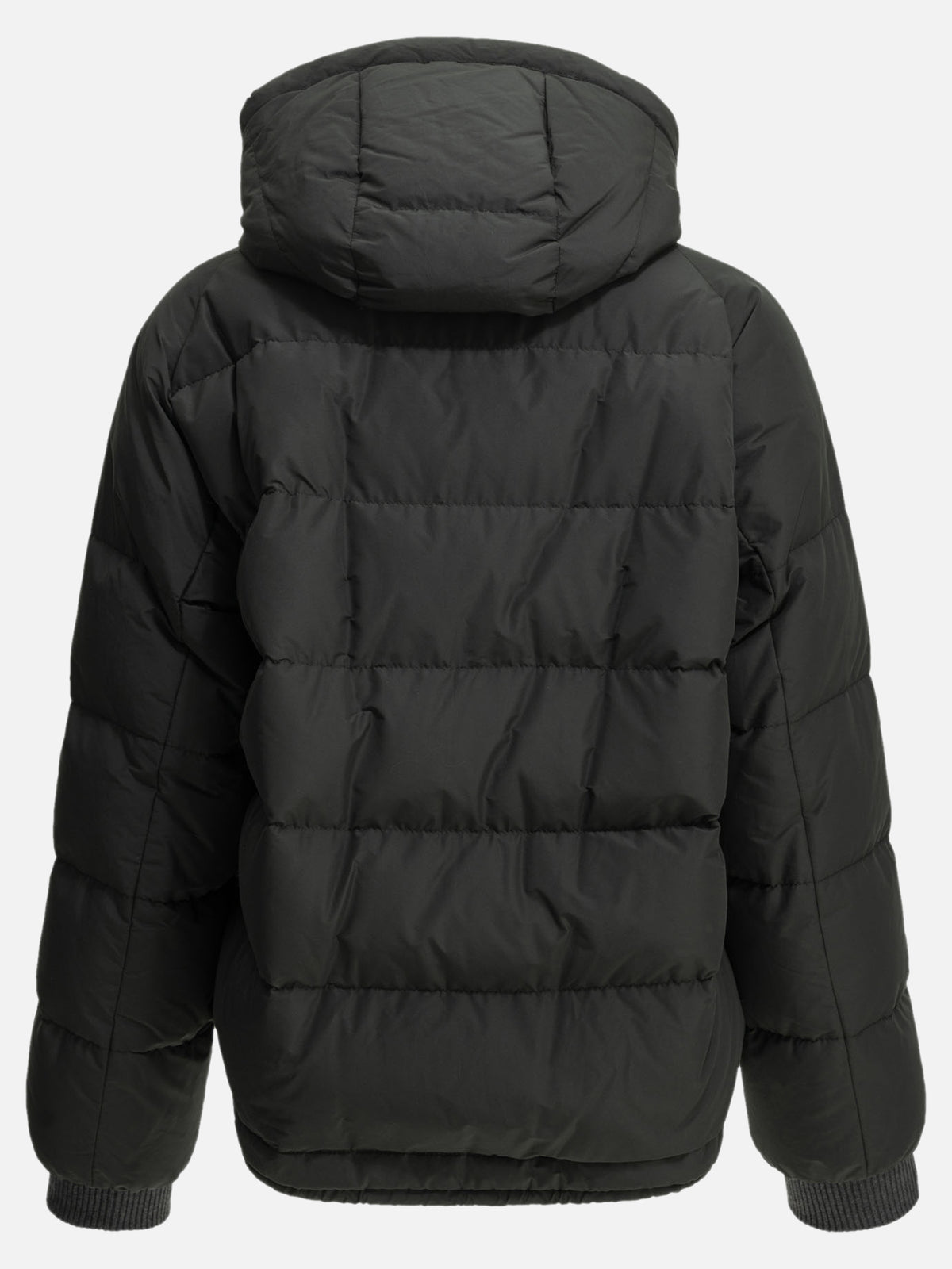 Brunello Cucinelli "Taffeta" Short Down Jacket Black - VIETTI