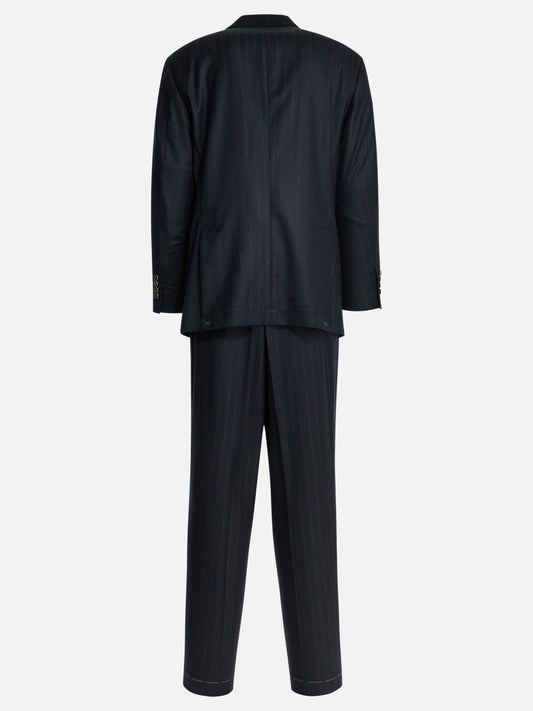 Casual suits Pinstriped  Blue - Brunello Cucinelli Men | PDP | VIETTI Online Store | 2
