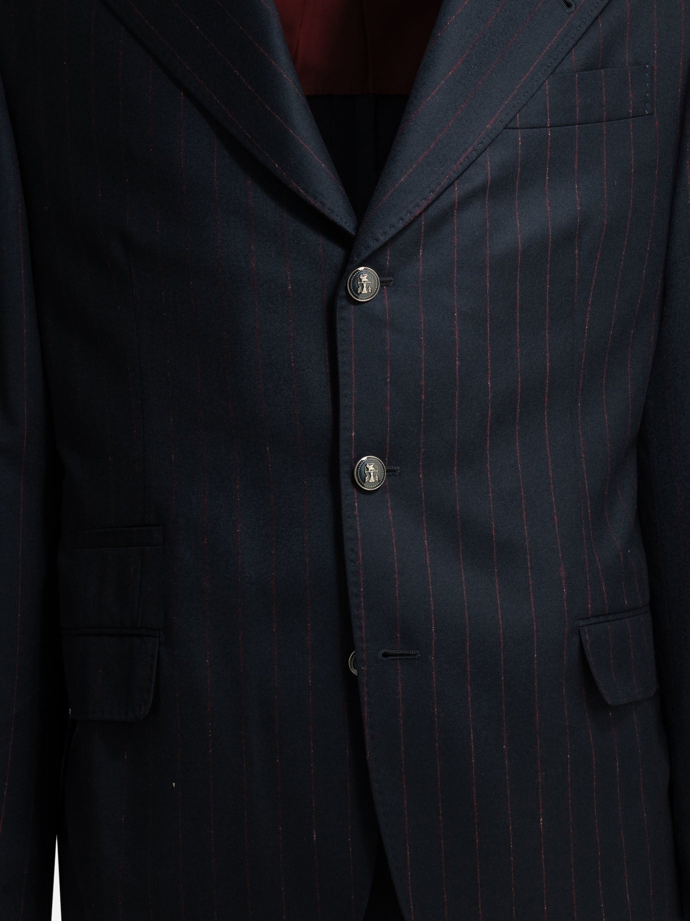 Casual suits Pinstriped  Blue - Brunello Cucinelli Men | PDP | VIETTI Online Store | Zoom-Modal_5
