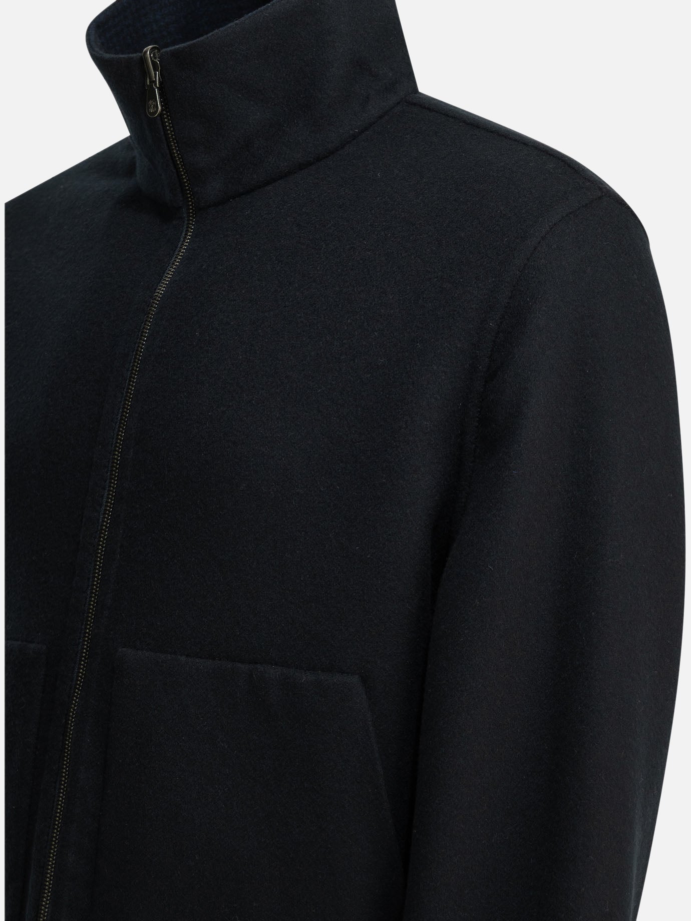 Bomber jackets Plaid  Blue - Brunello Cucinelli Men | PDP | VIETTI Online Store | thumbnail_5