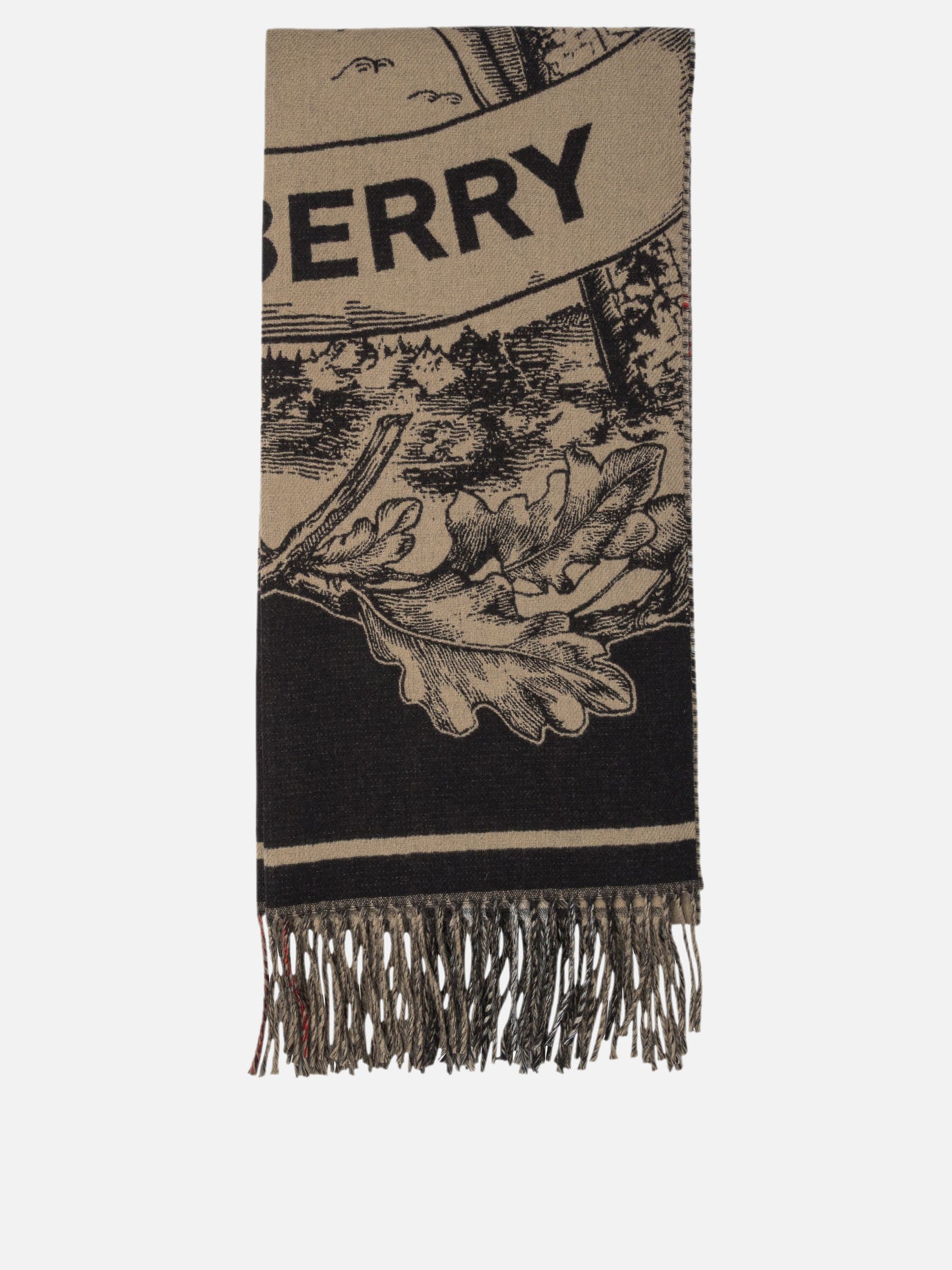 Fringed scarves 100% cashmere  Beige - Burberry Women | PDP | VIETTI Online Store | thumbnail