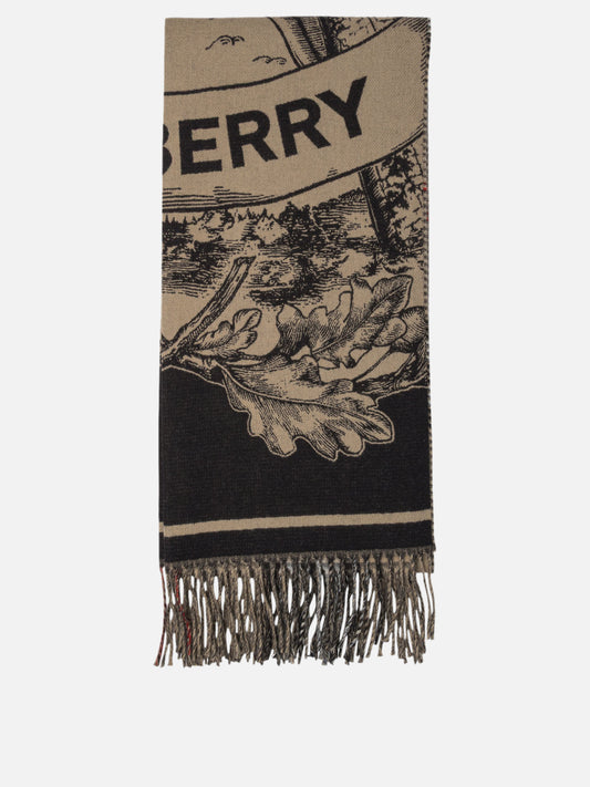 Fringed scarves 100% cashmere  Beige - Burberry Women | PDP | VIETTI Online Store 
